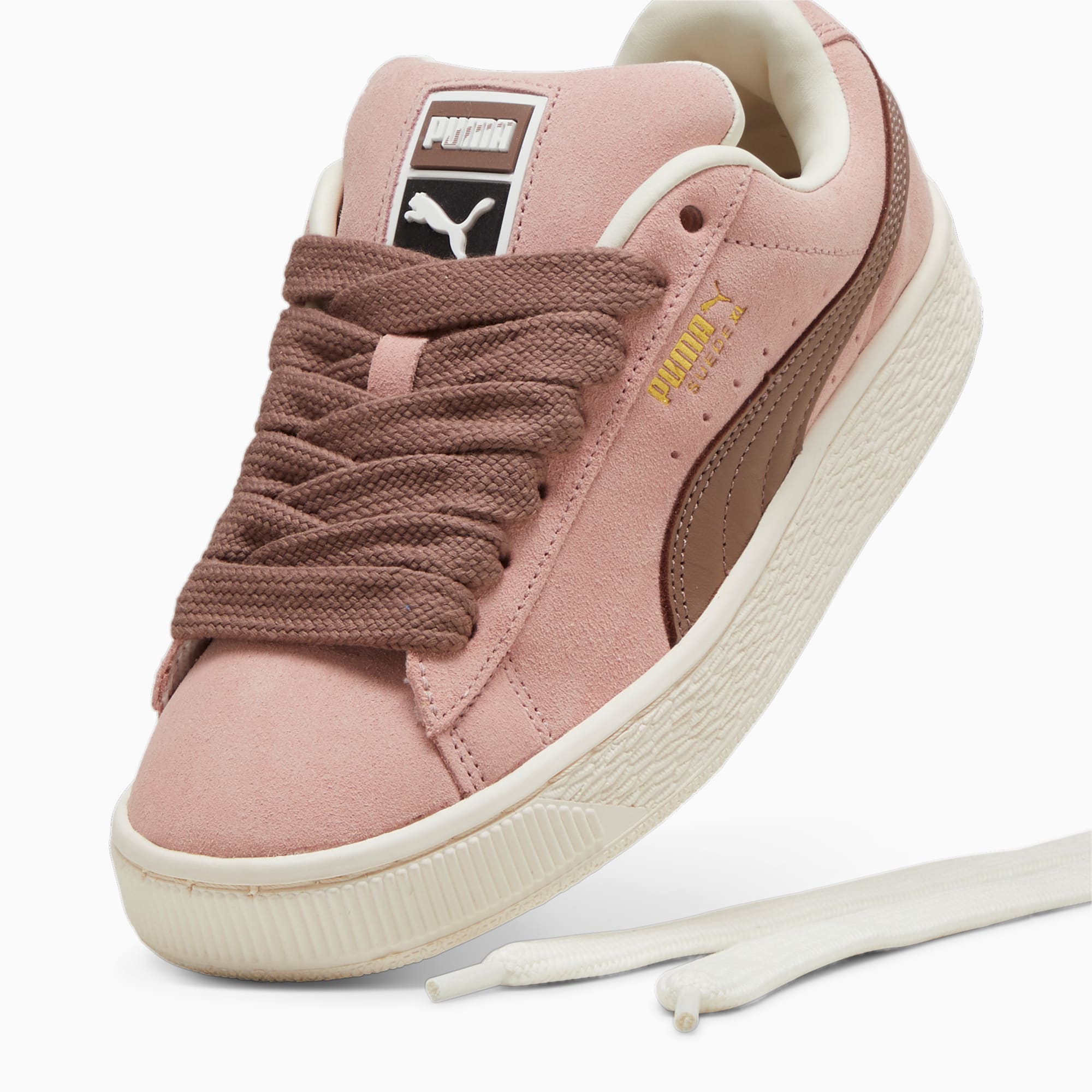 Sneakers Suede XL Per Donna, Rosa/Bianco/Altro