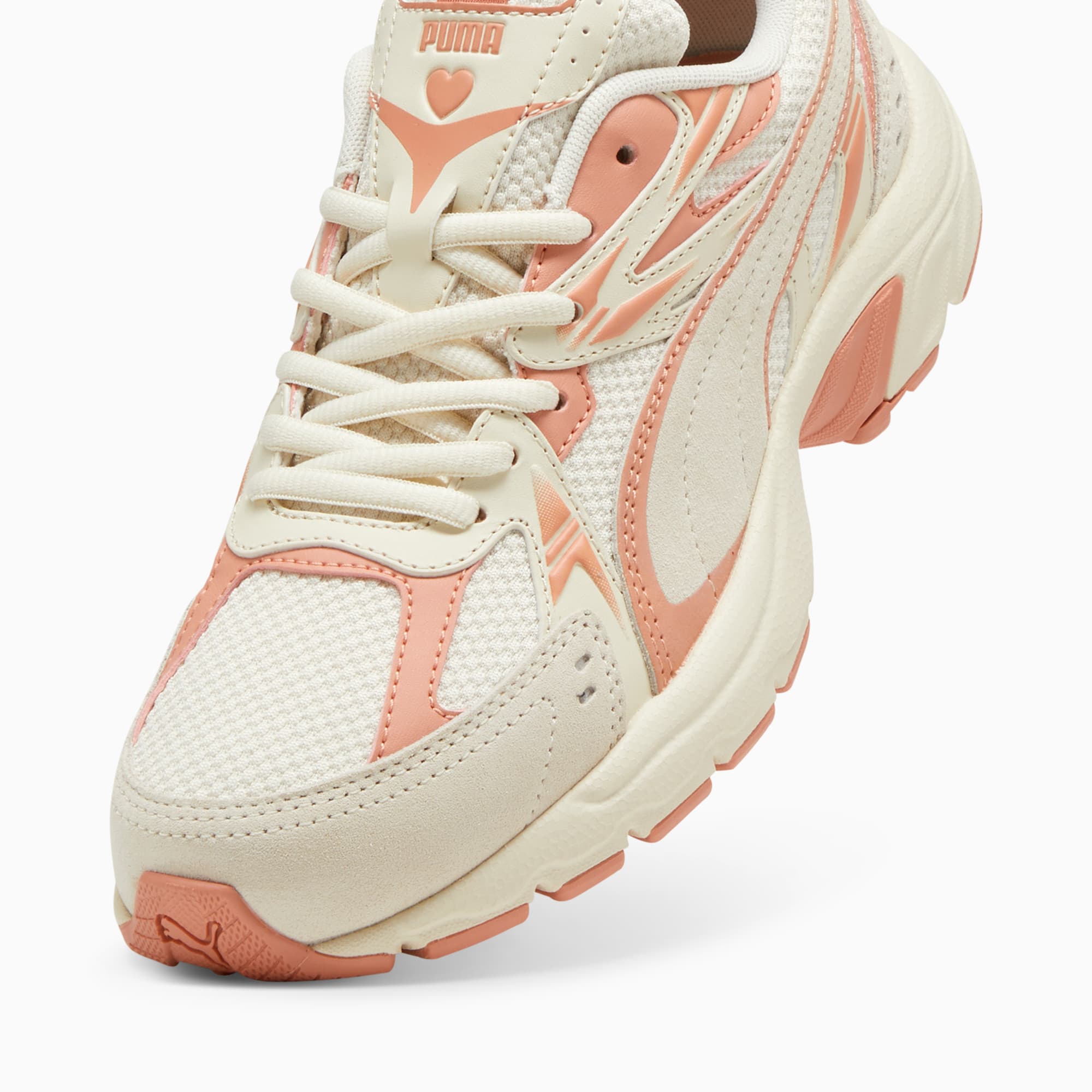 PUMA Milenio Tech Suede Coquette sneakers voor Dames, Roze