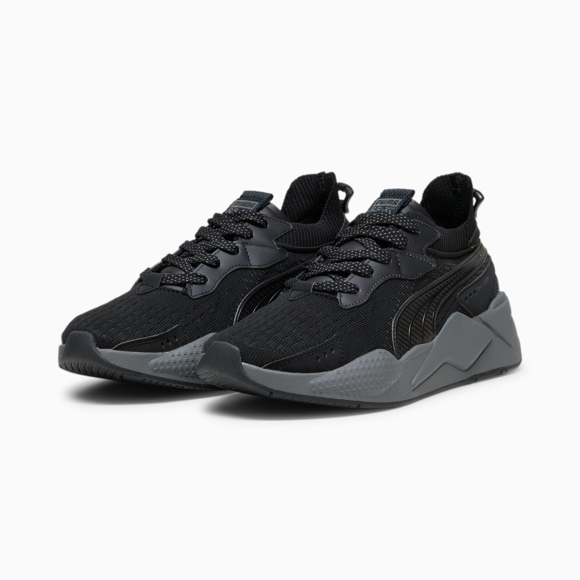 Women's PUMA Rs-Xk Remix Sneakers, Black/Flat Dark Grey, Size 35,5, Shoes