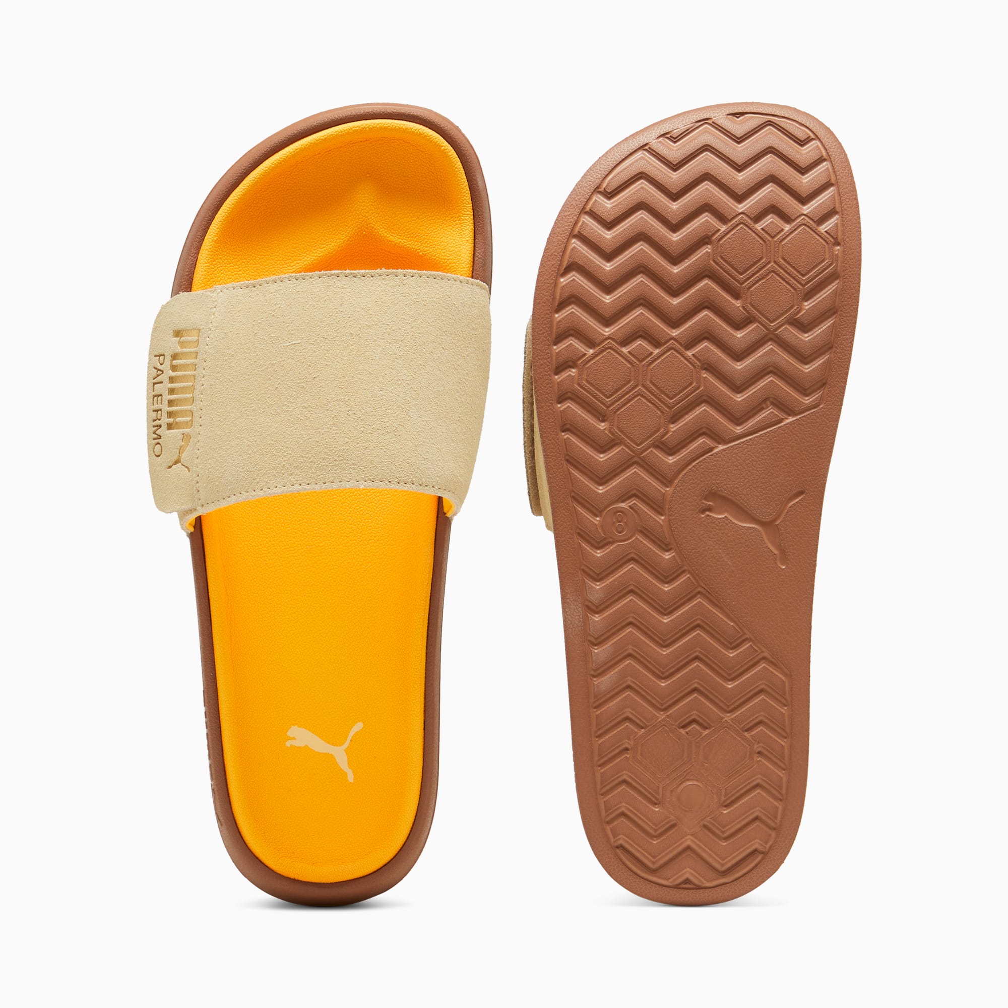 PUMA Leadcat 2.0 Palermo Foil Slides Unisex, Gold, Größe: 37, Schuhe