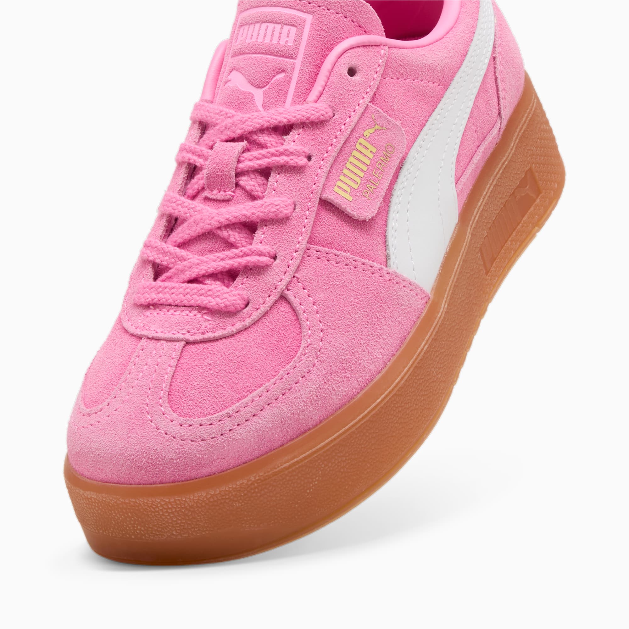 PUMA Palermo Elevata sneakers voor Dames, Roze