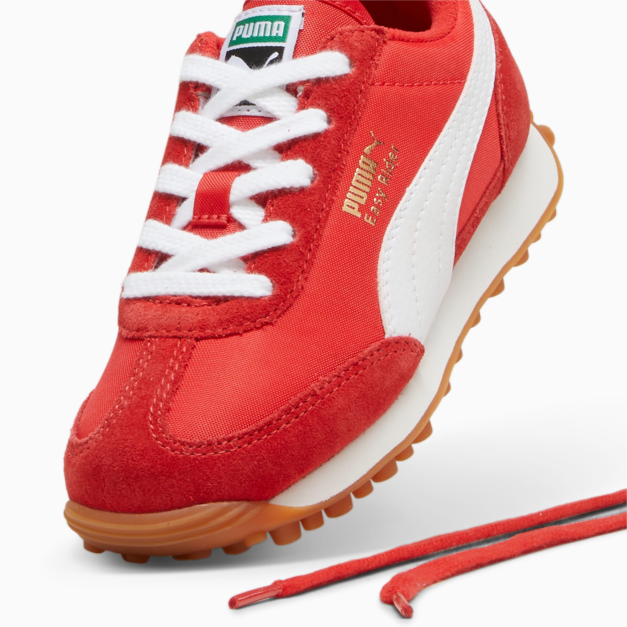 PUMA Easy Rider Vintage sneakers, Wit/Rood