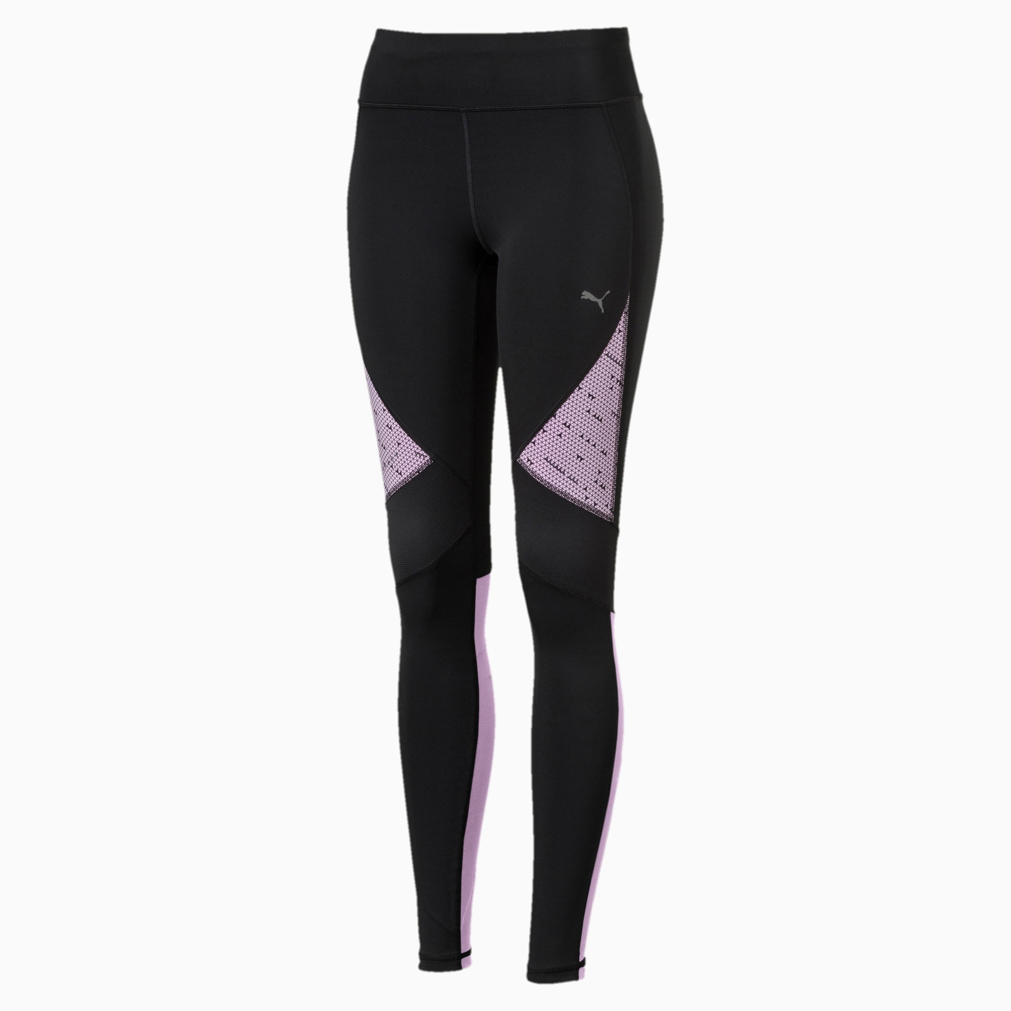 PUMA Pantalon de course IGNITE Graphic Running pour Femme, Noir/Rose, Taille XL, Vêtements