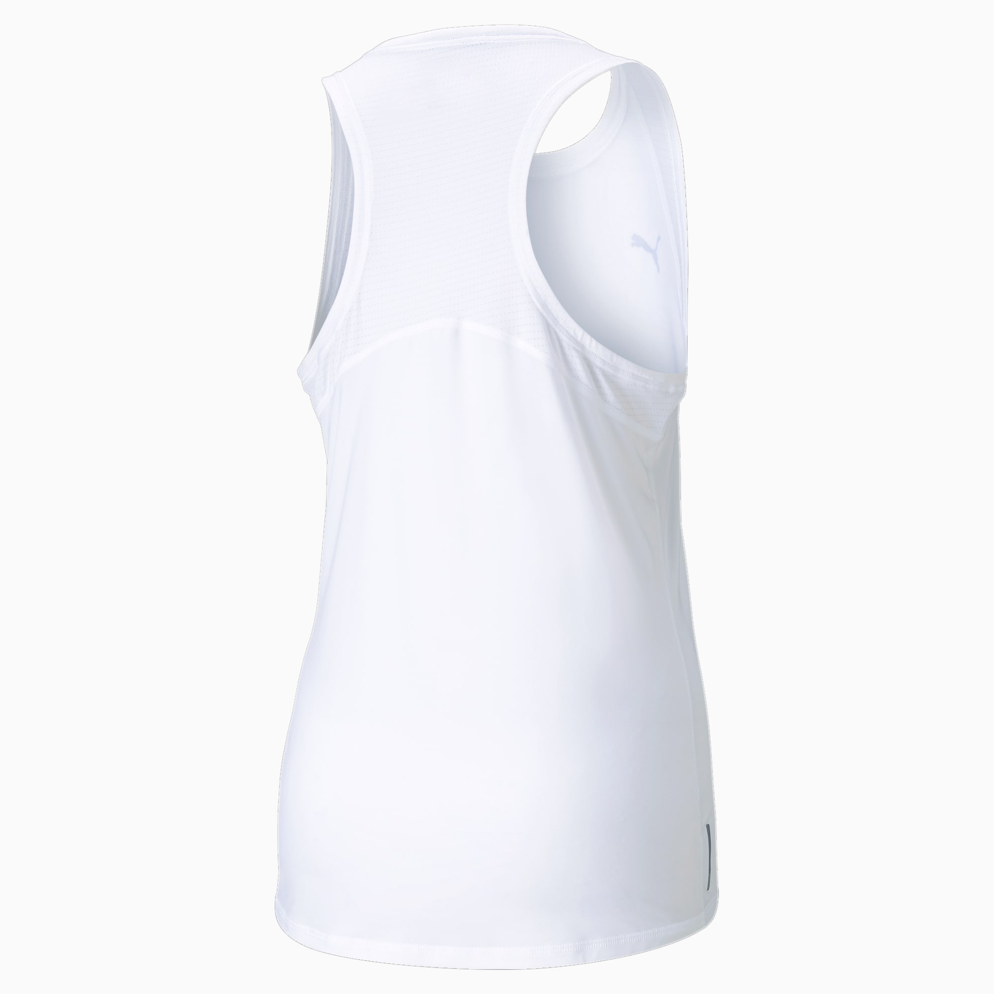 PUMA Favourite Damen Trainings-Tank-Top, Weiß, Größe: L, Kleidung