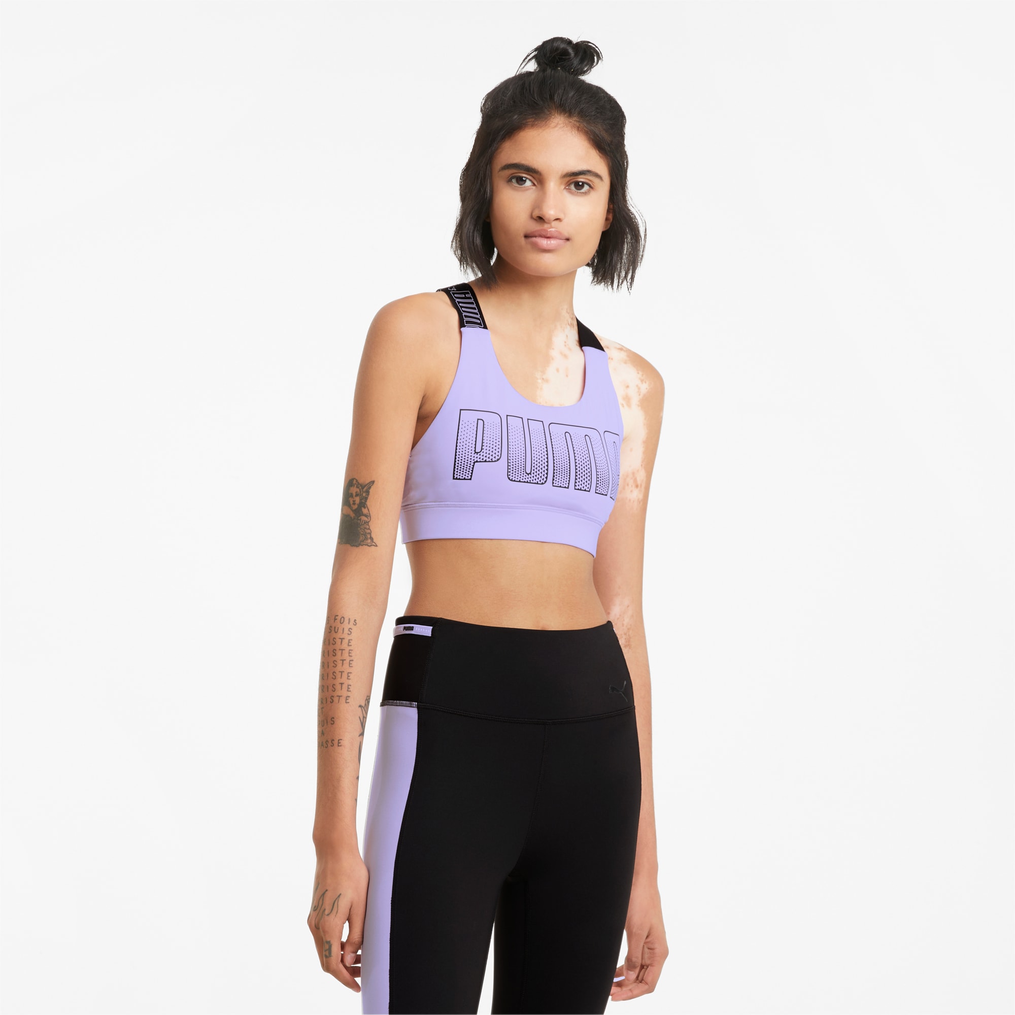 PUMA Soutien-gorge de sport moyenne intensité Feel It femme, Taille XS, Vêtements