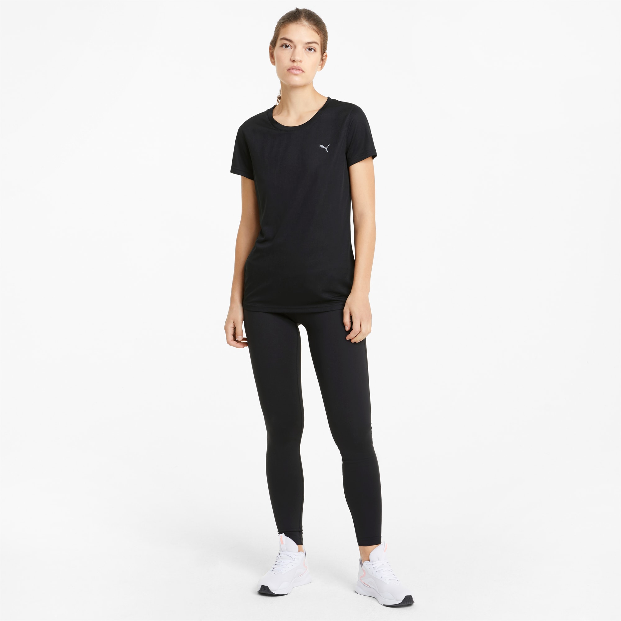 PUMA Performance Women's Training T-Shirt, Black, Size 3XL, Clothing