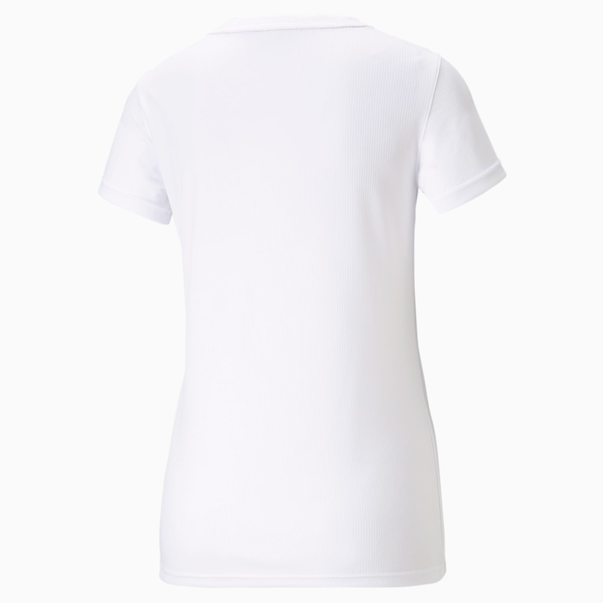 PUMA Performance Damen Trainings-T-Shirt, Weiß, Größe: M, Kleidung