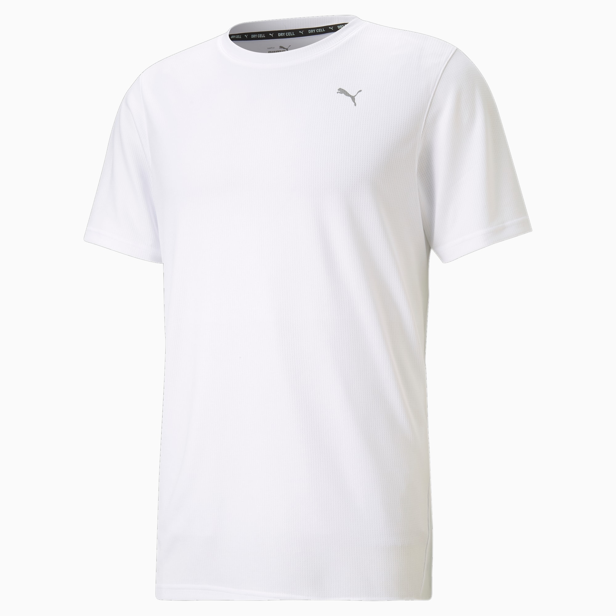 PUMA Performance Short Sleeve Men's Training T-Shirt, White, Size XXL, Clothing
