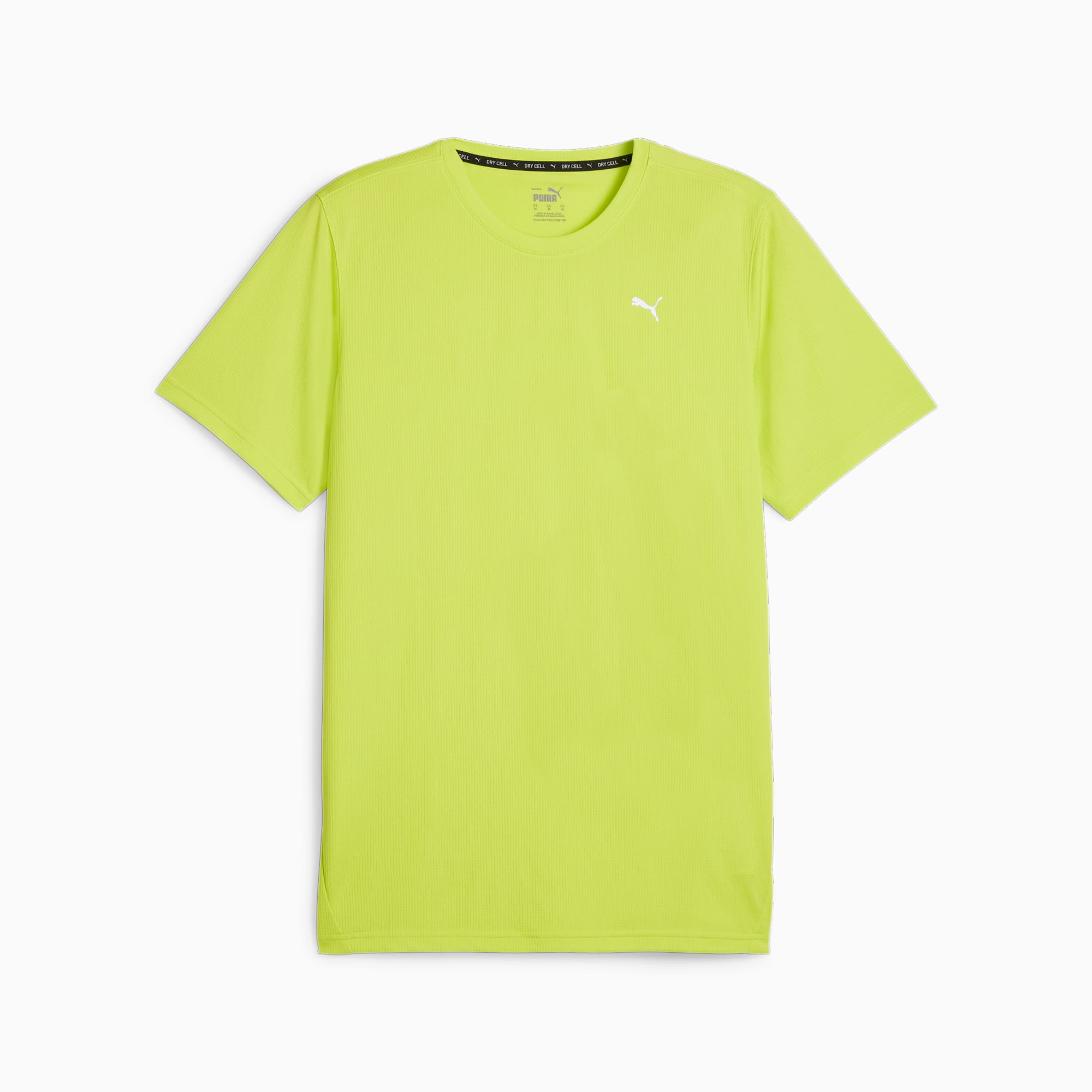 T-Shirt Da Allenamento A Maniche Corte Performance Uomo, Verde/Altro