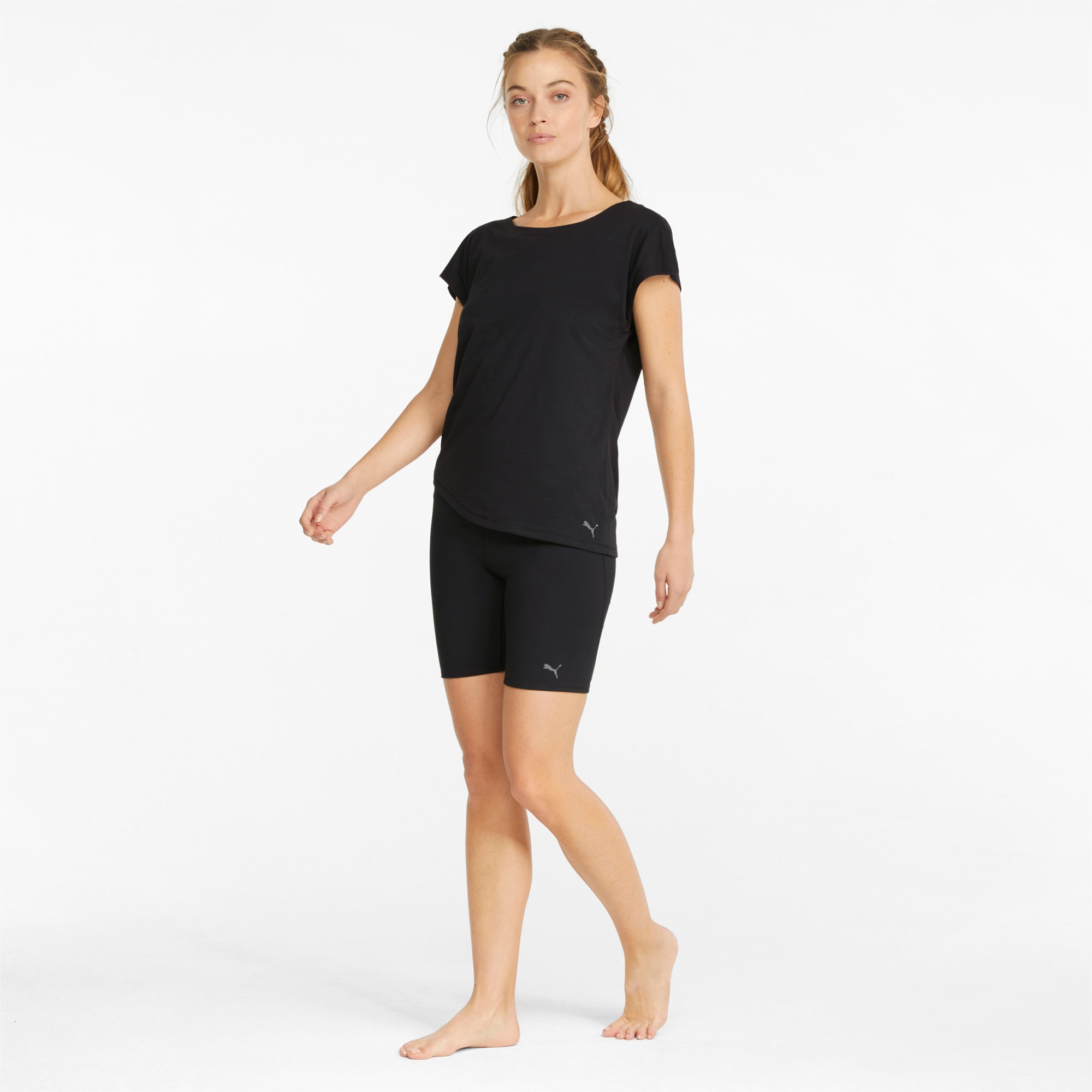 PUMA Studio Foundation Short Women's Training Leggings, Black, Size 3XL, Clothing