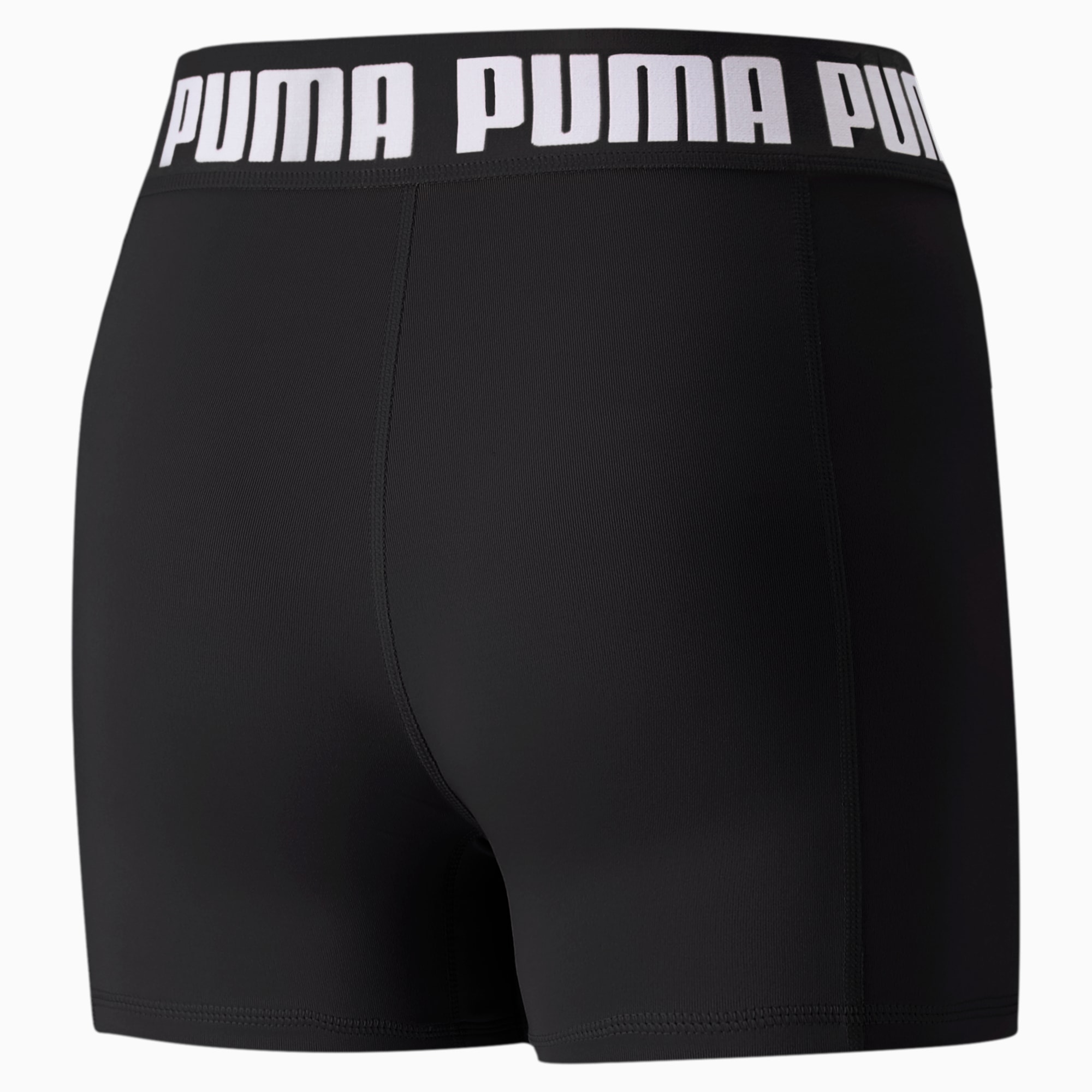 PUMA Short De Fitness Moulant Strong 8cm Femme, Noir