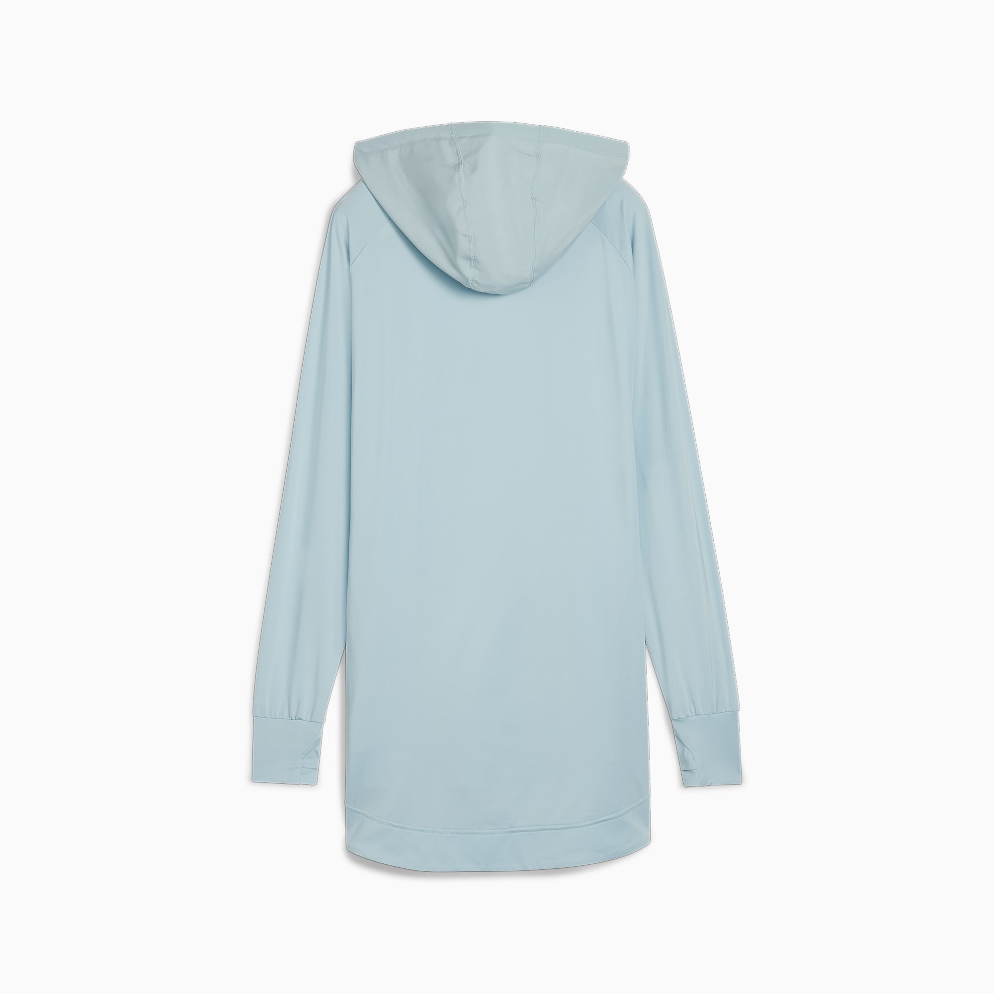 PUMA Modest Activewear trainingshoodie voor Dames, Turquoise Surf