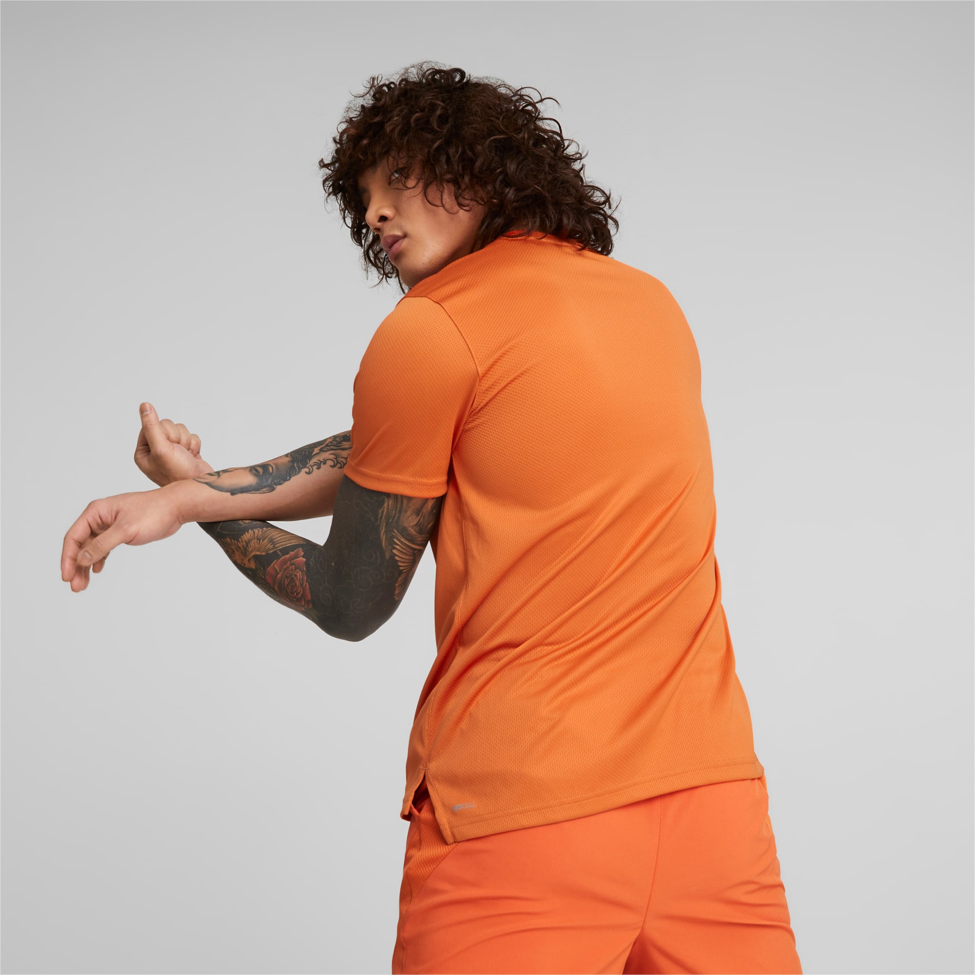 PUMA Fit Ultrabreathe Trainings-T-Shirt Herren, Rot, Größe: S, Kleidung
