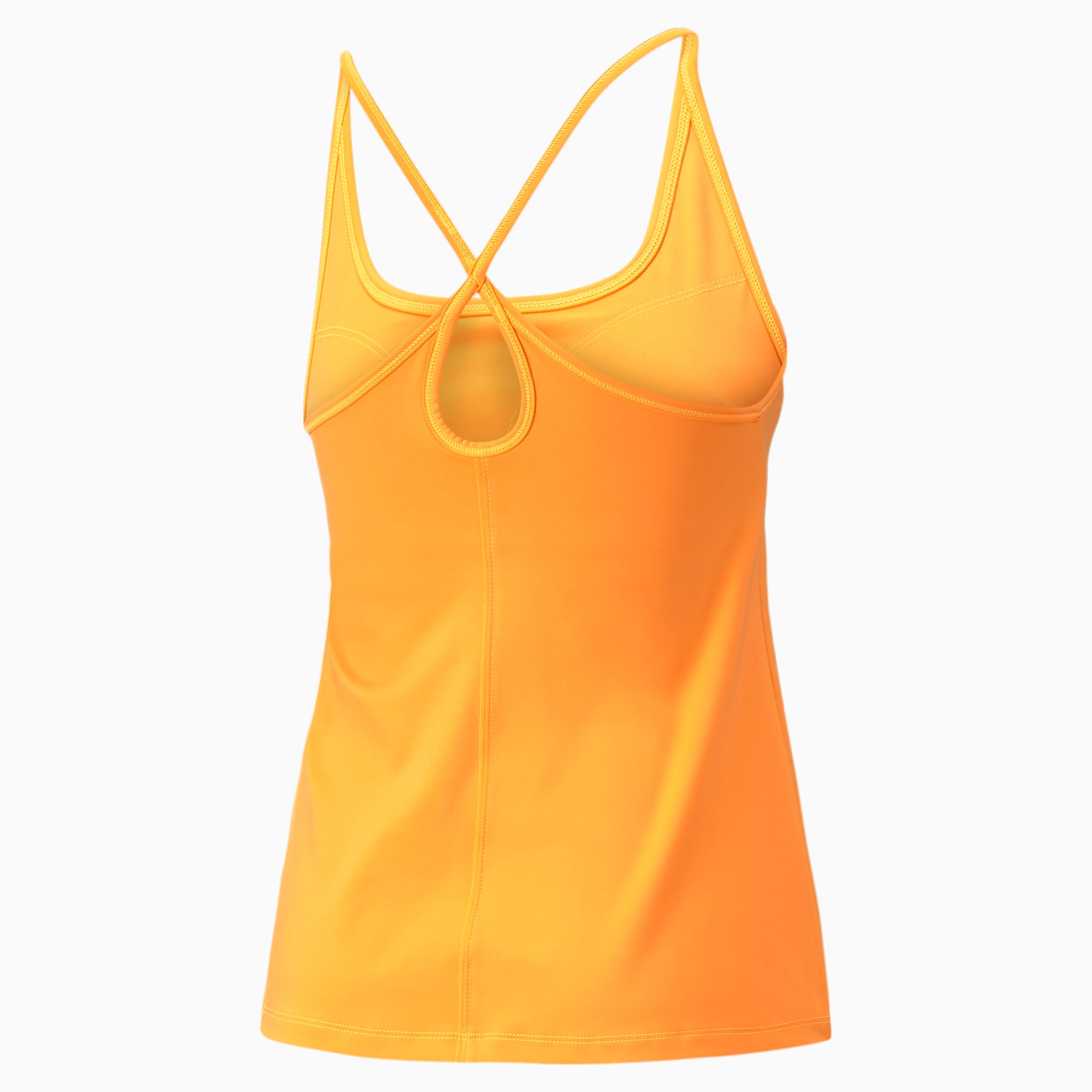 PUMA Studio Ultrabare twee-in-Ã©Ã©n trainingstanktop voor Dames, Clementine