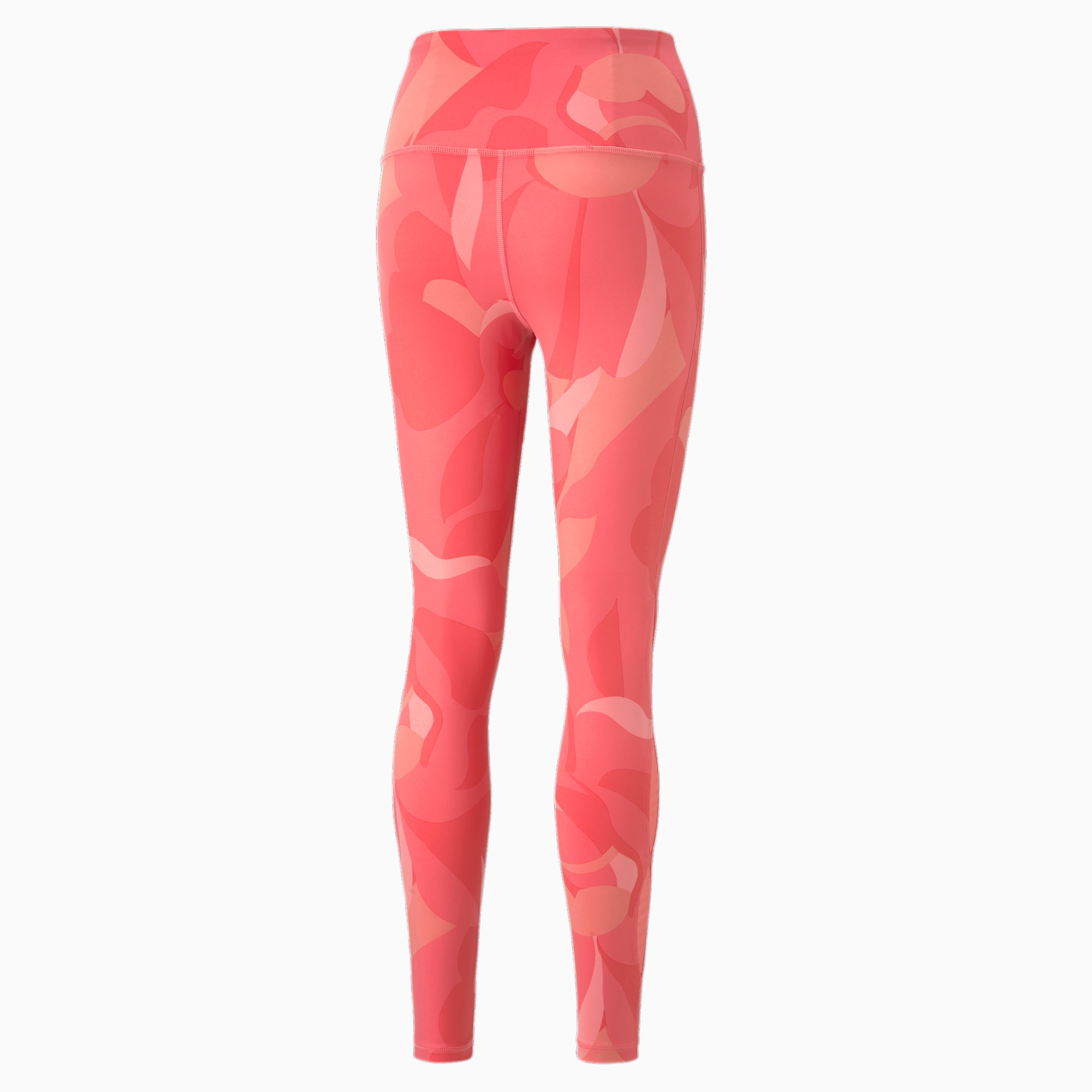 PUMA Studio Trend Printed Trainings-Leggings Damen, Mehrfarbig, Größe: XL, Kleidung