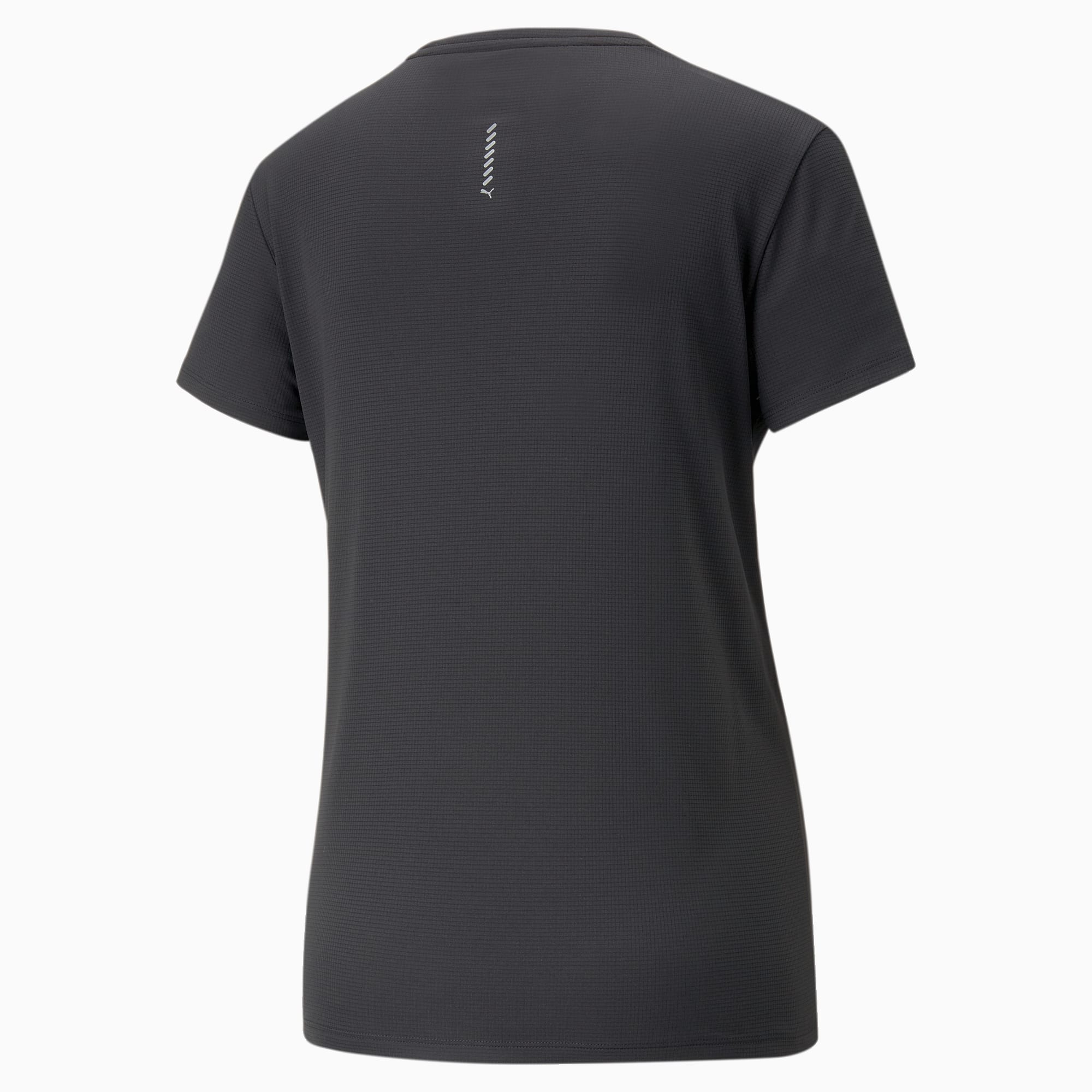 PUMA T-Shirt De Running à Manches Courtes Favourite Femme, Noir