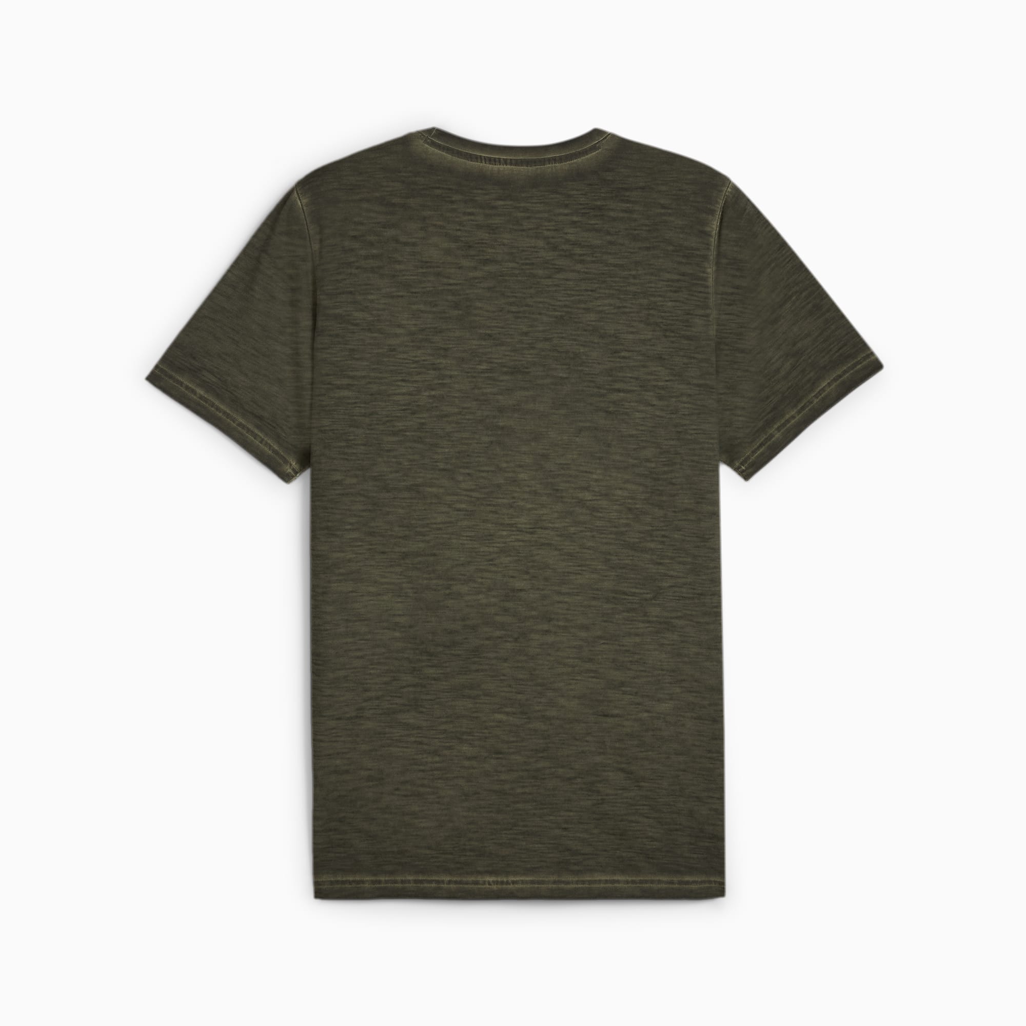 PUMA Studio Foundation Wash trainings-T-shirt, Dark Olive