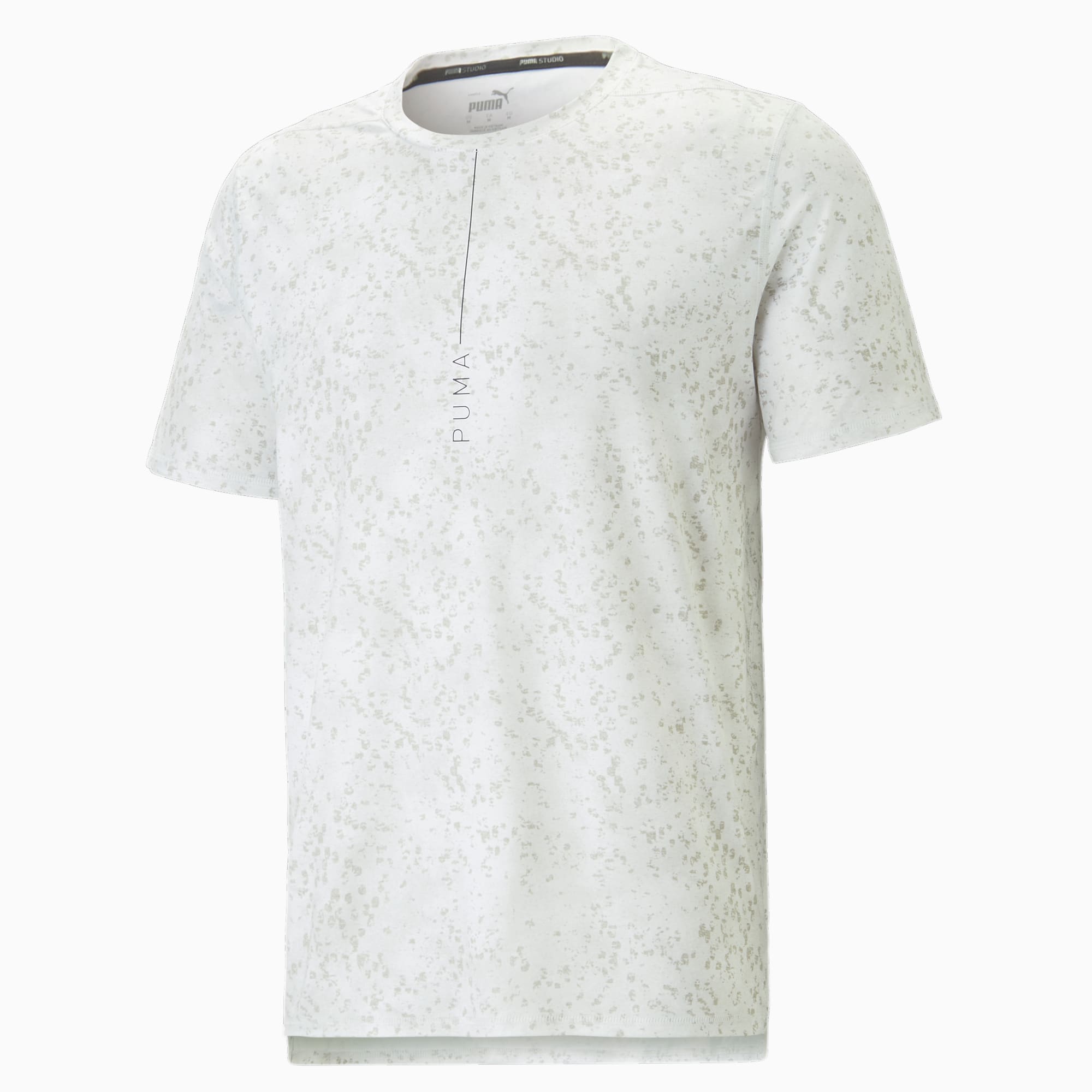 PUMA Camiseta De Training Estampada Studio Yogini Lite Para Hombre, Blanco