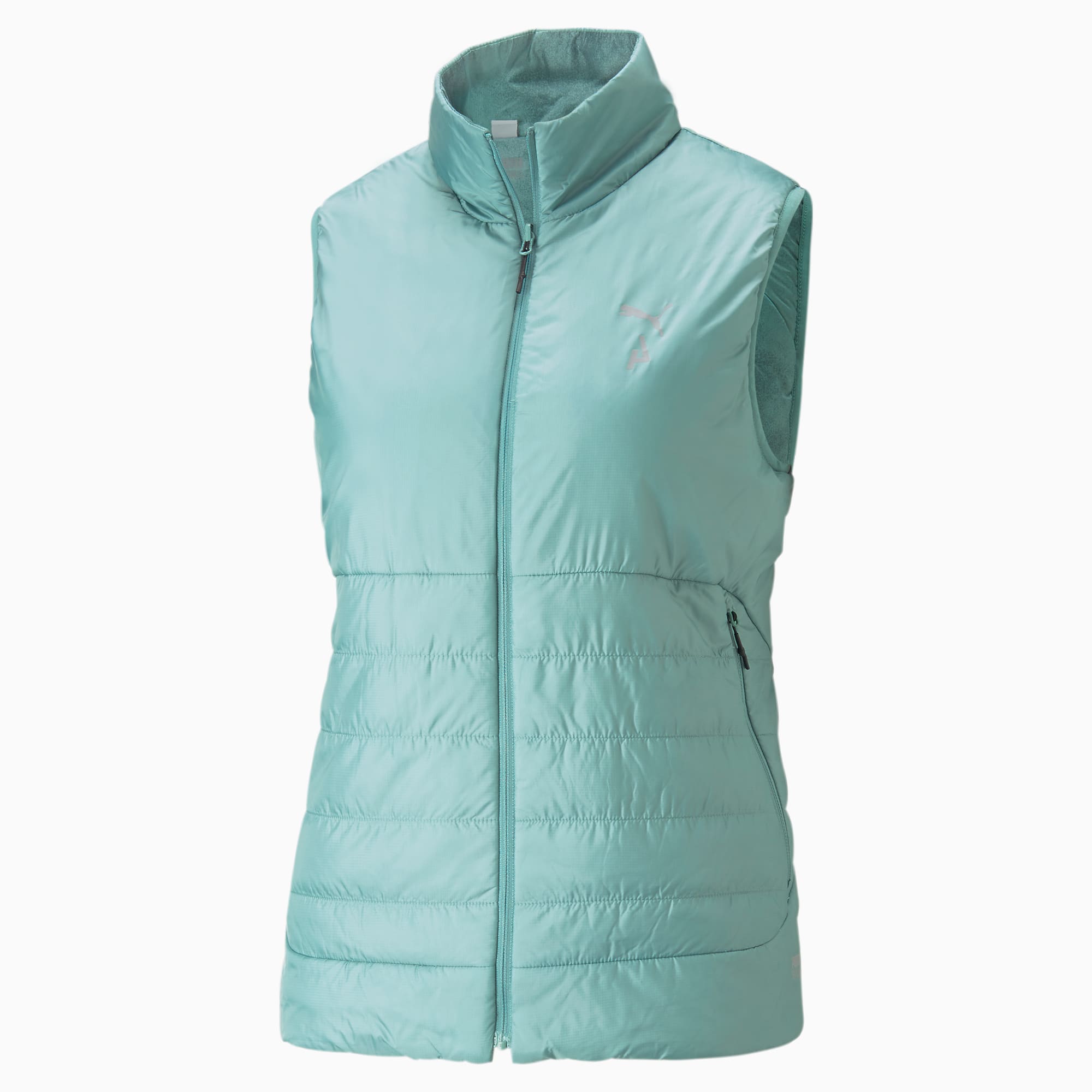 PUMA Seasons Reversible Primaloft Hiking Vest Women Women's Jacket, Adriatic, Size M, Clothing