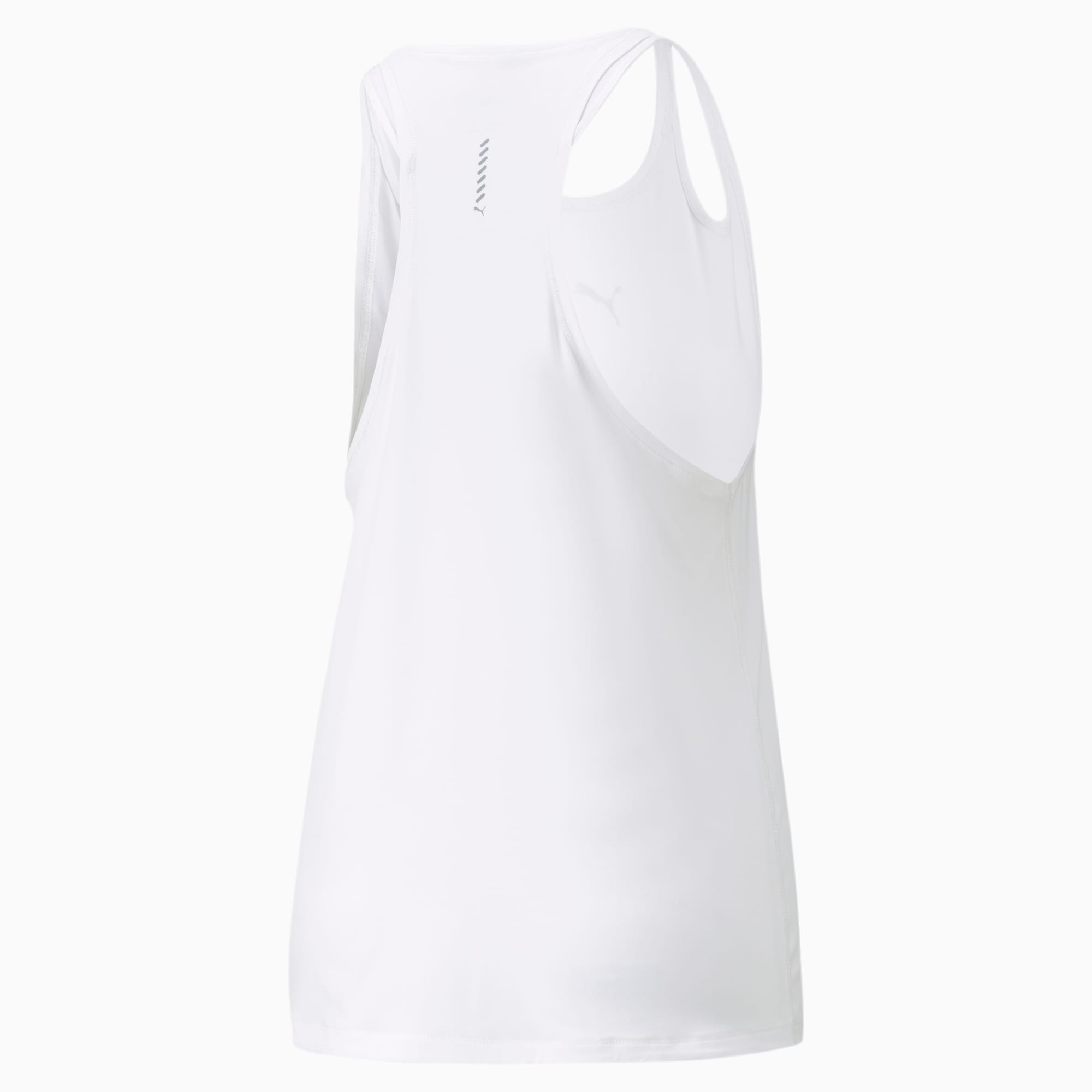 PUMA Run CLOUDSPUN Tanktop Voor Dames, Wit