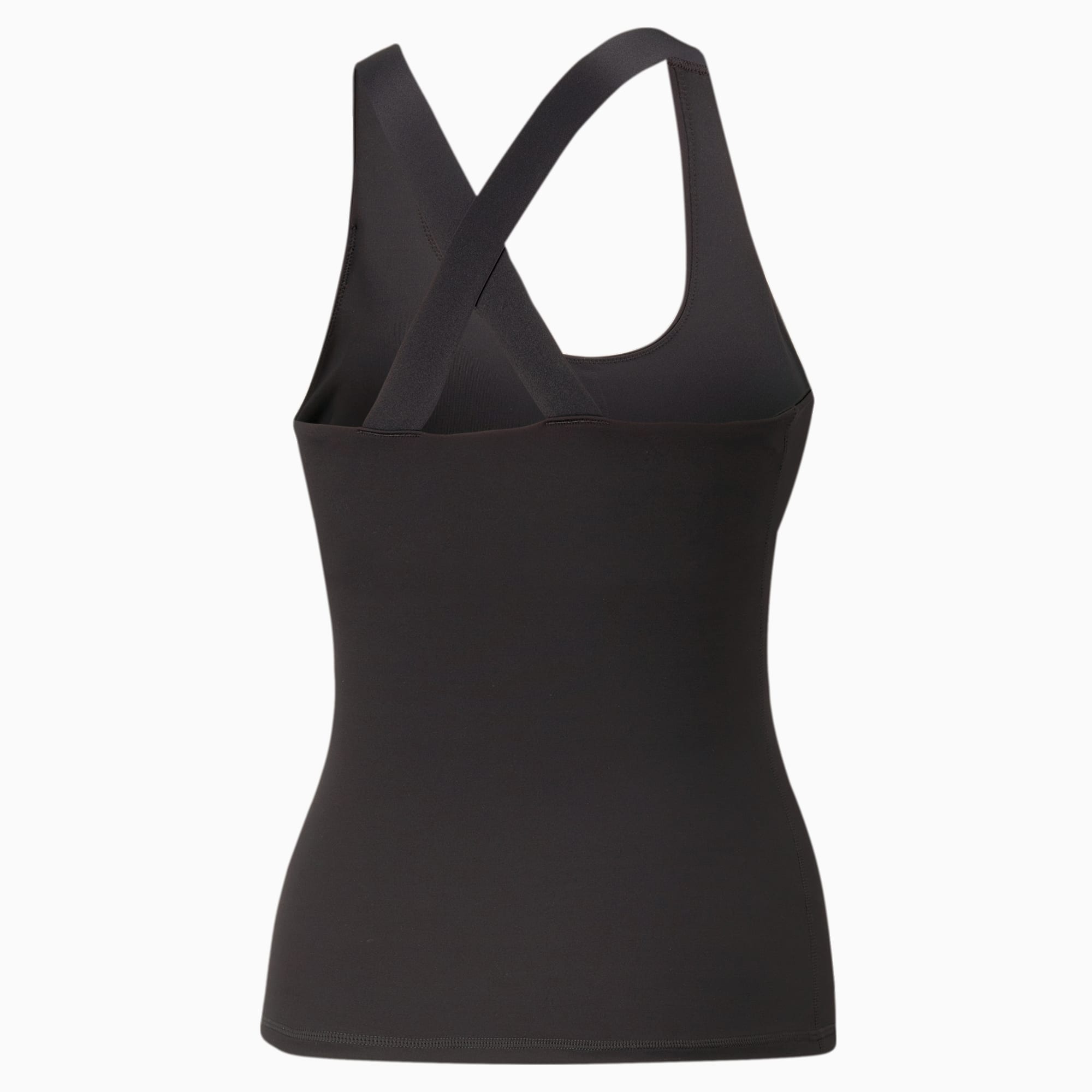 PUMA Flawless Built-In Trainingstanktop Voor Dames, Zwart