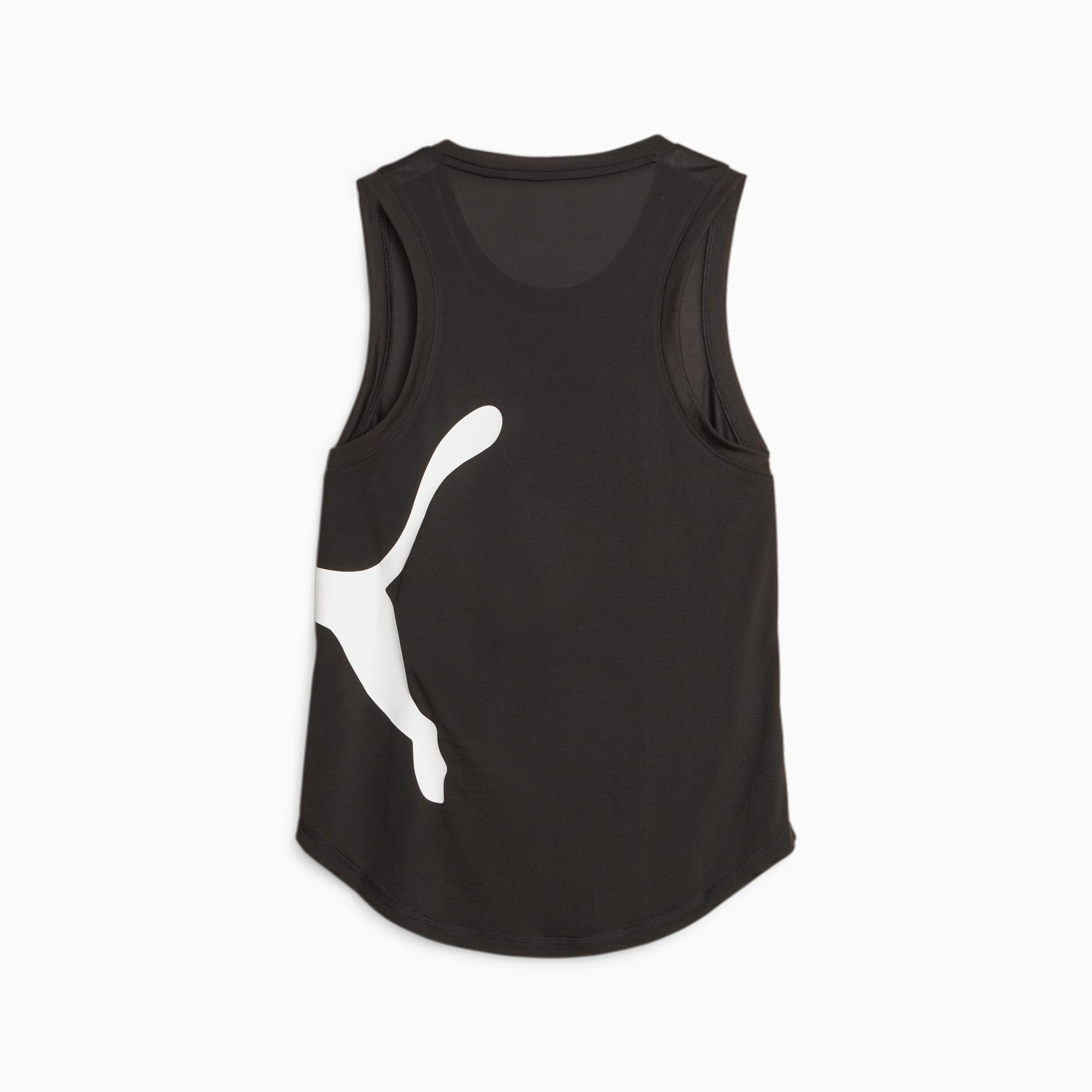 PUMA Train All Day Big Cat tanktop voor Dames, Zwart