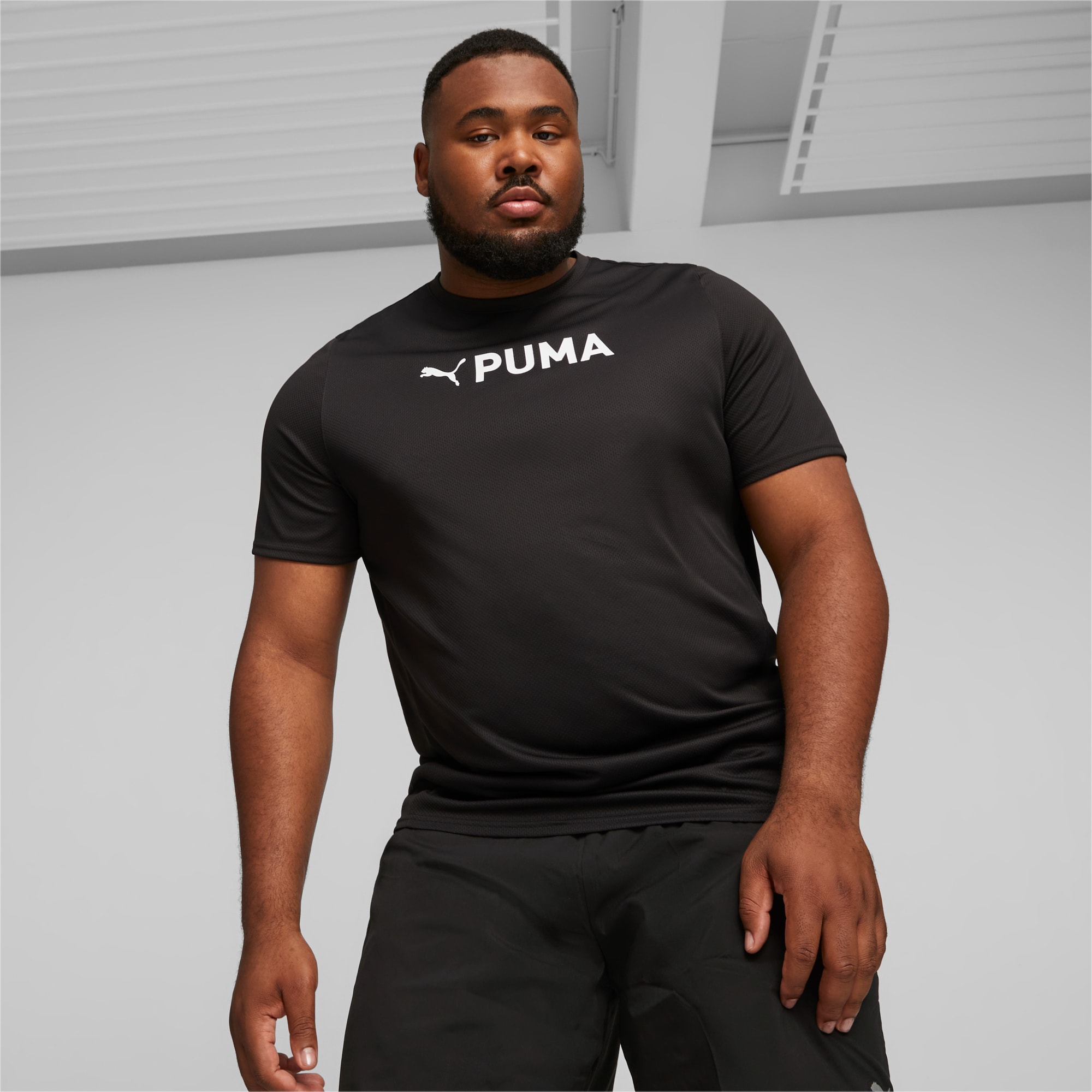 T-Shirt PUMA Fit Ultrabreathe Per Uomo, Nero/Altro