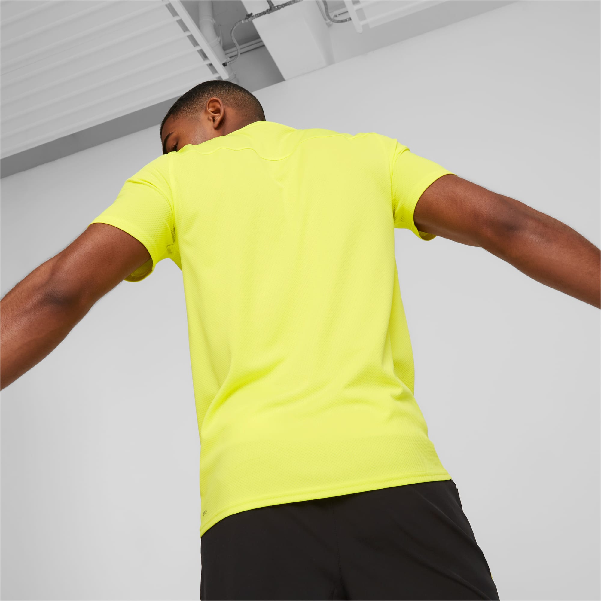 PUMA Fit Ultrabreathe T-Shirt Für Herren, Gelb, Größe: M, Kleidung