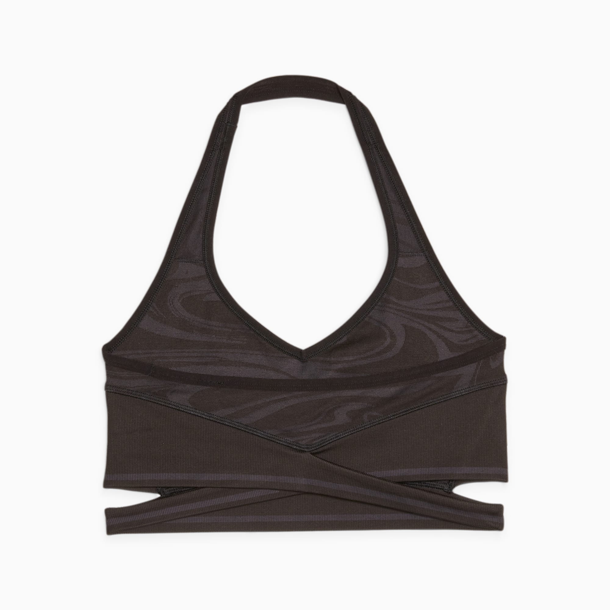 Bralette met labeldetail