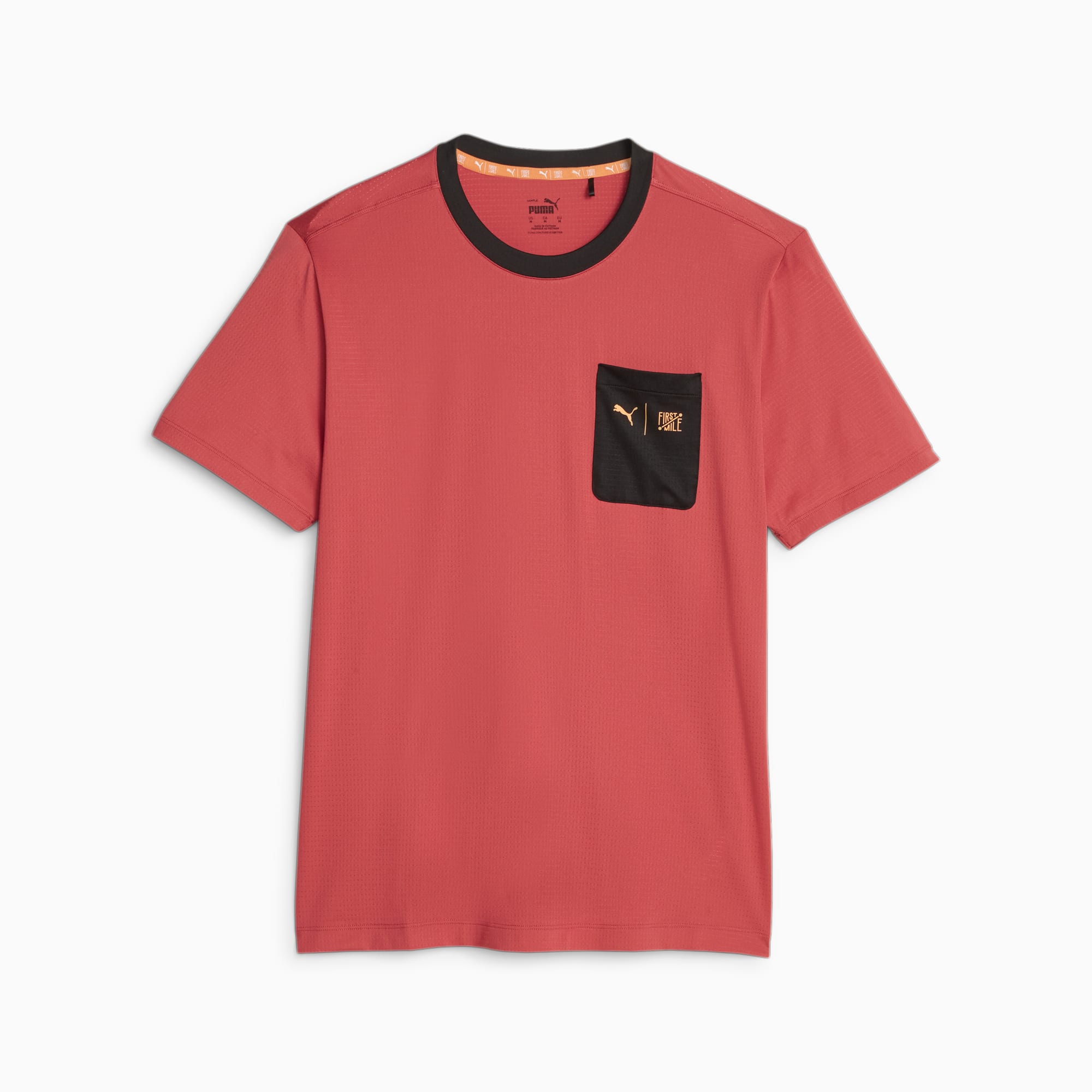 T-Shirt De Running PUMA X FIRST MILE Homme, Rouge