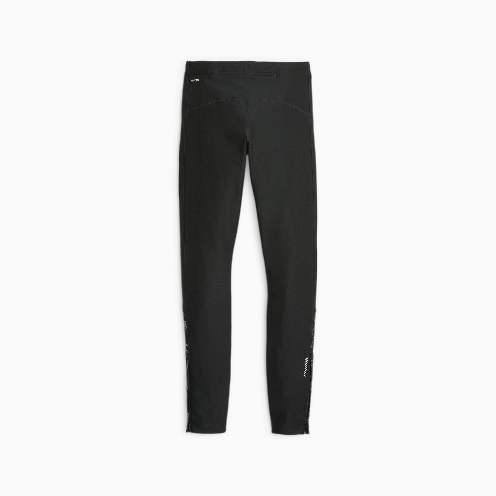 PUMA Geborstelde hardlooplegging voor Heren, Zwart