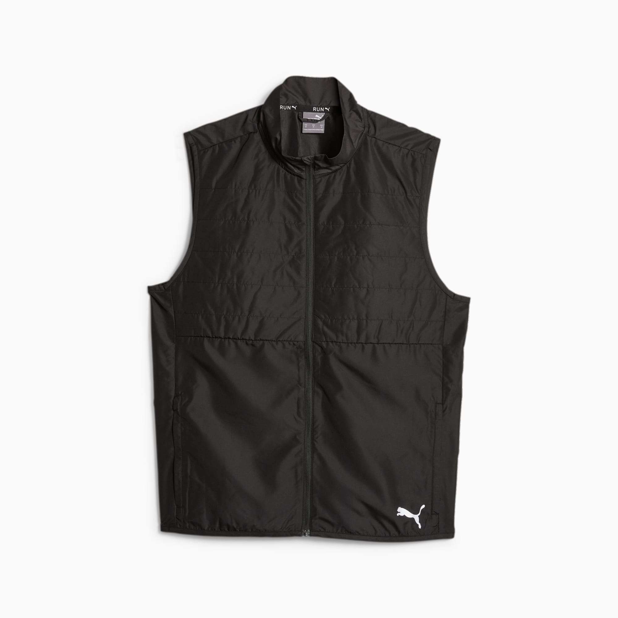 PUMA Run Favourite Men's Running Puffer Vest Men's Jacket, Black, Size M, Clothing