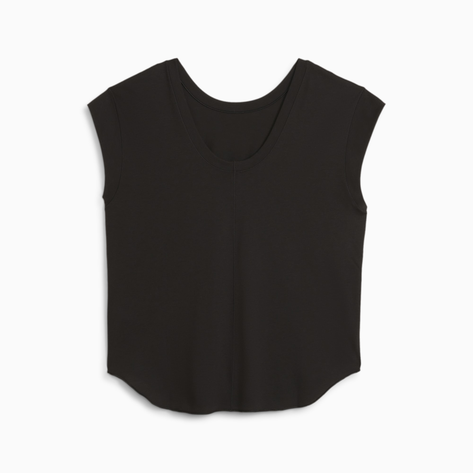 PUMA STUDIO FOUNDATIONS TEE Dames Sportshirt - Puma Black