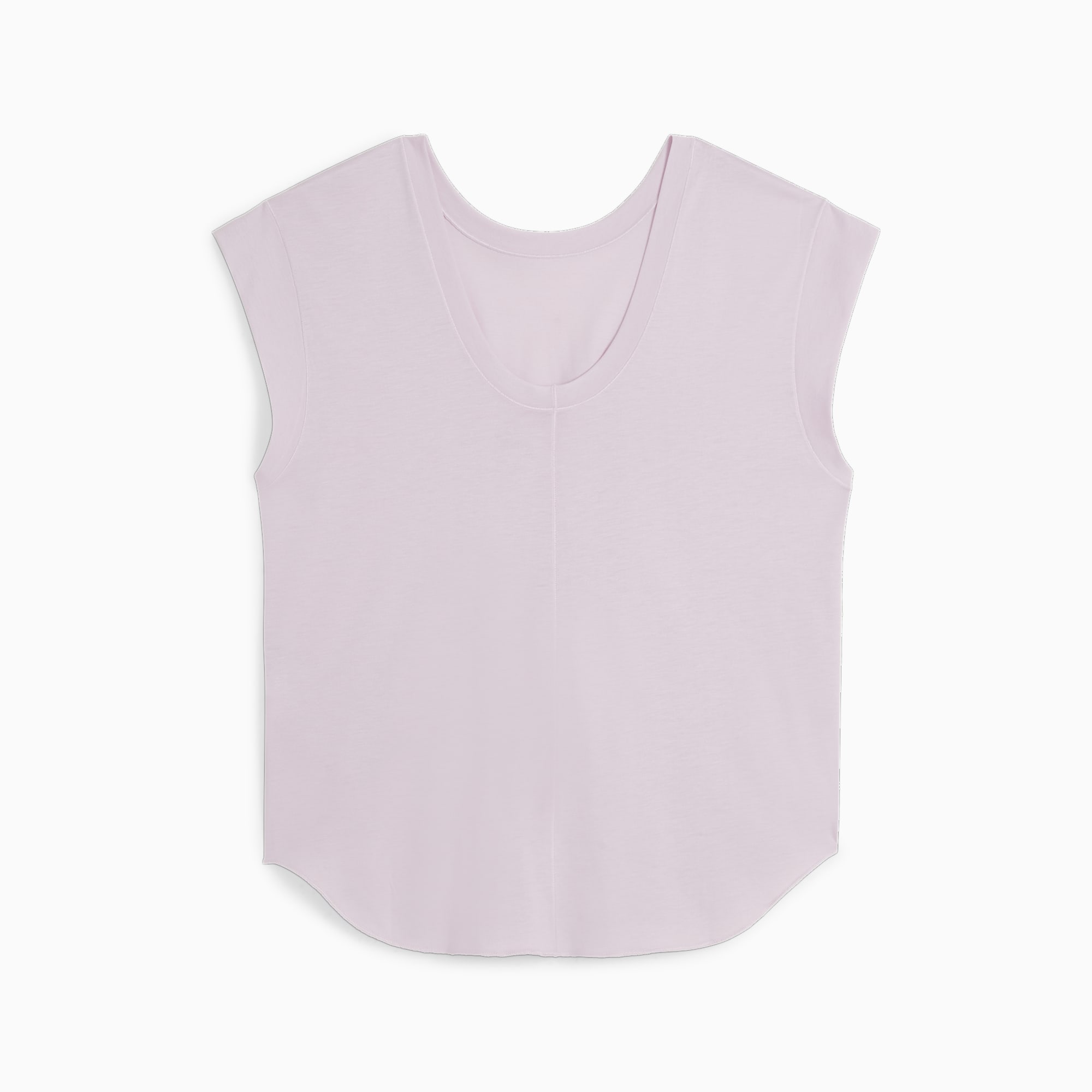 PUMA STUDIO FOUNDATIONS TEE Dames Sportshirt - Grape Mist