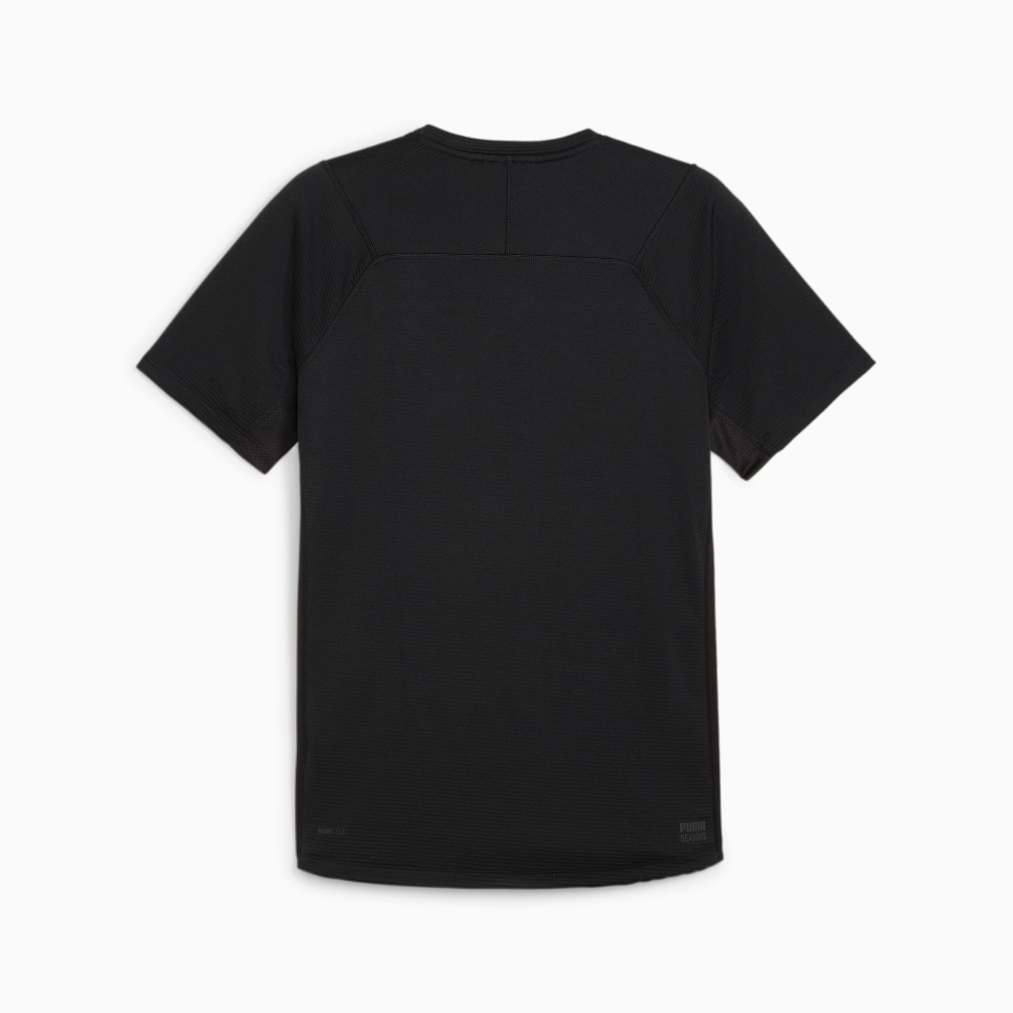 PUMA Seasons Short Sleeve Men's T-Shirt, Black, Size L, Clothing
