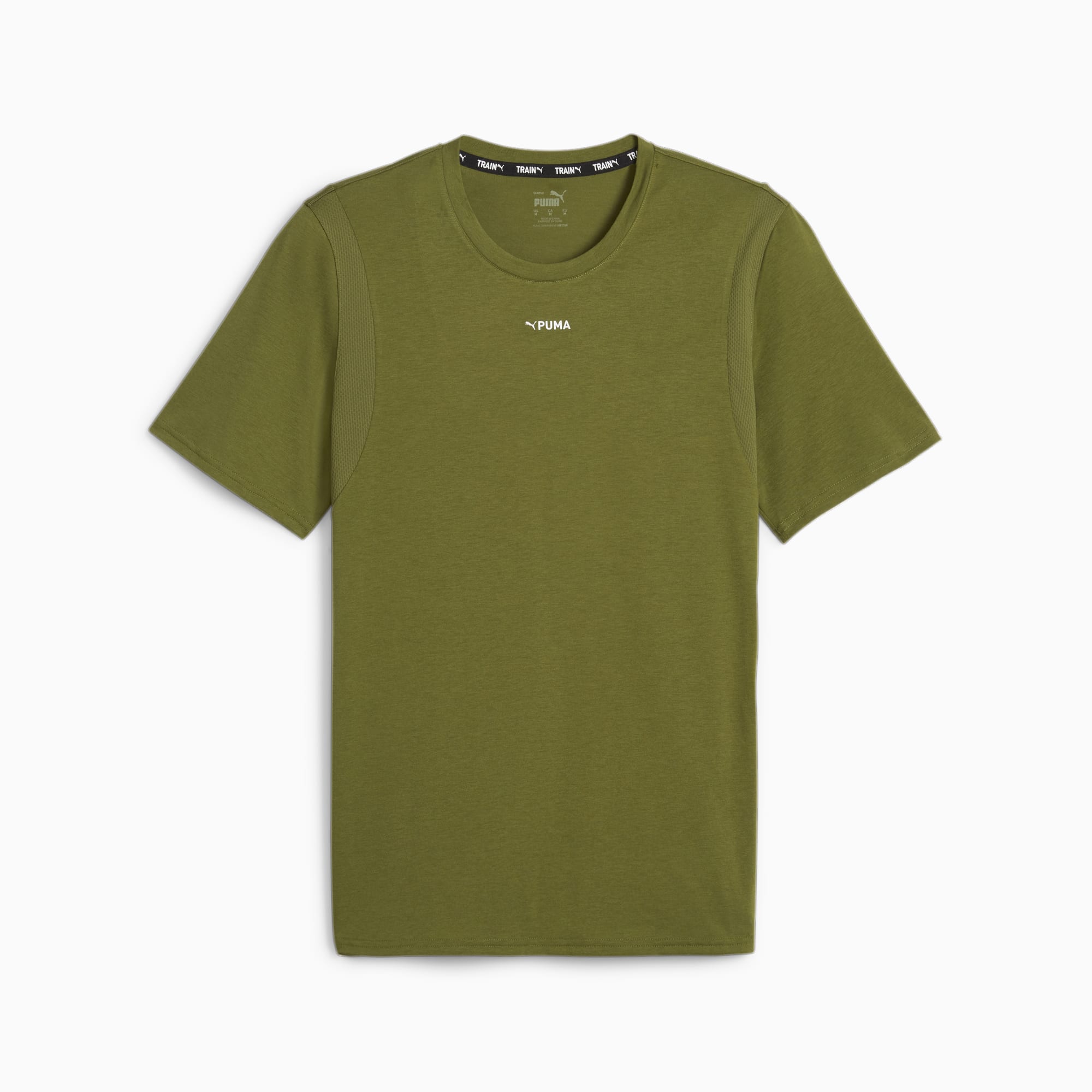PUMA FIT TriBlend T-shirt Voor Heren, Groen