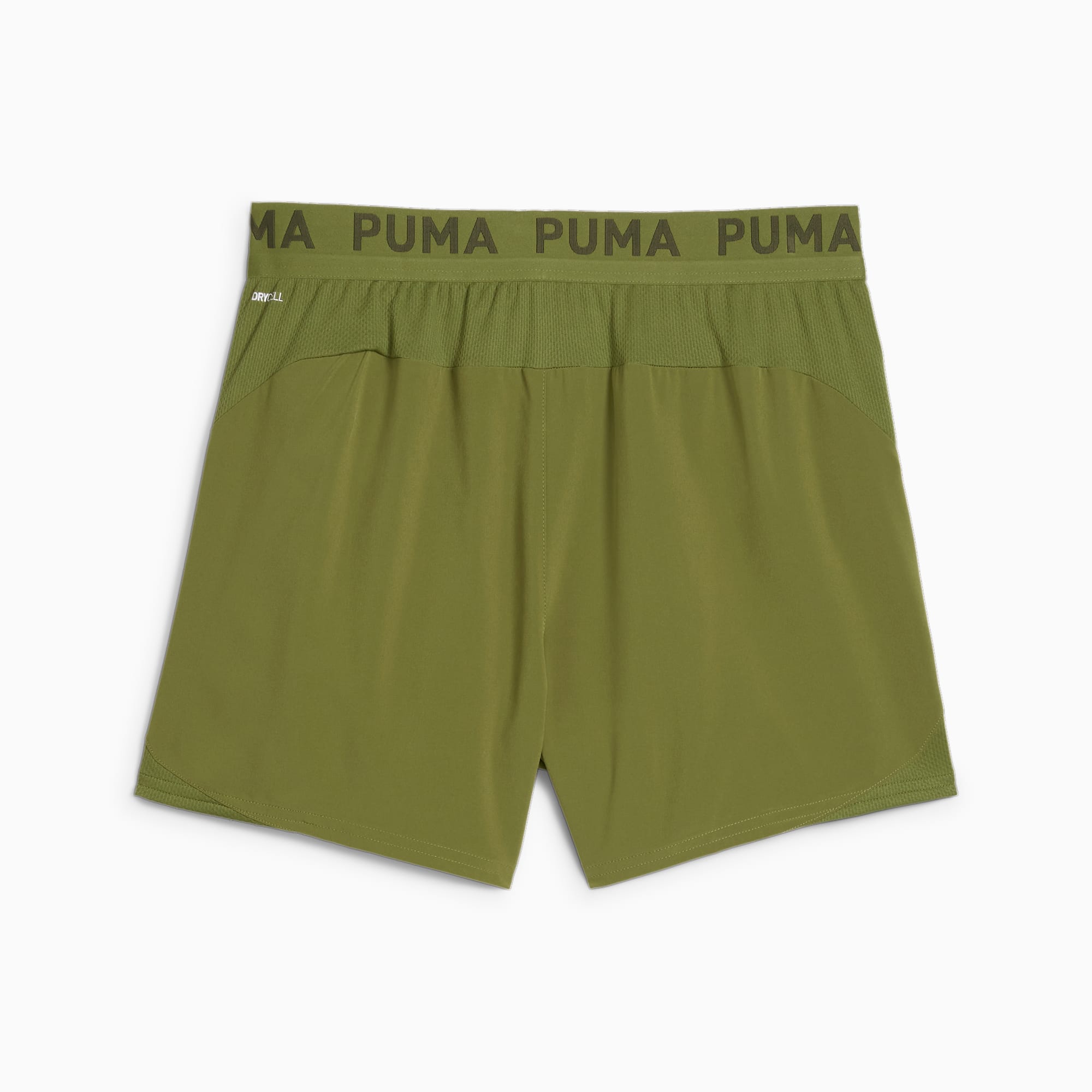 PUMA 5 Men's Ultrabreathe Stretch Training Shorts, Olive Green, Size XS, Clothing