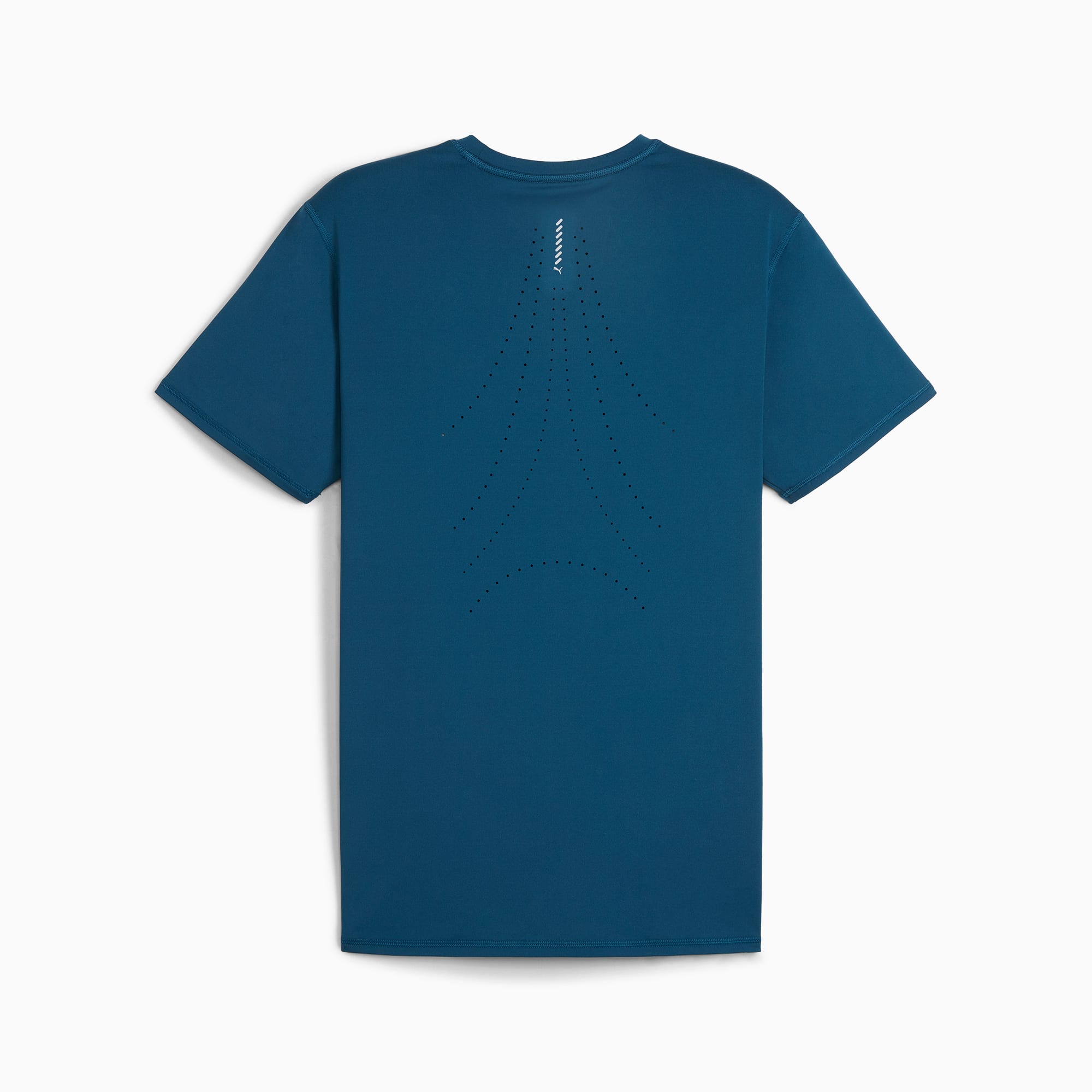 PUMA RUN CLOUDSPUN HARDLOOPSHIRT MET KORTE MOUWEN Voor Heren, Blauw