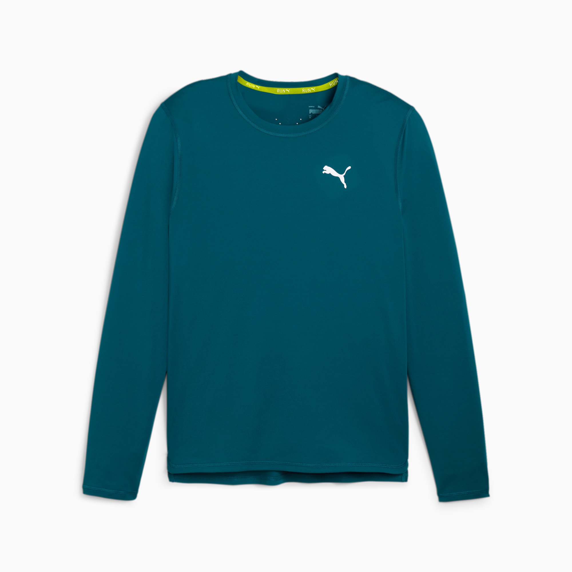 PUMA Run Cloudspun Long-Sleeve Men's Running T-Shirt, Ocean Tropic, Size XS, Clothing