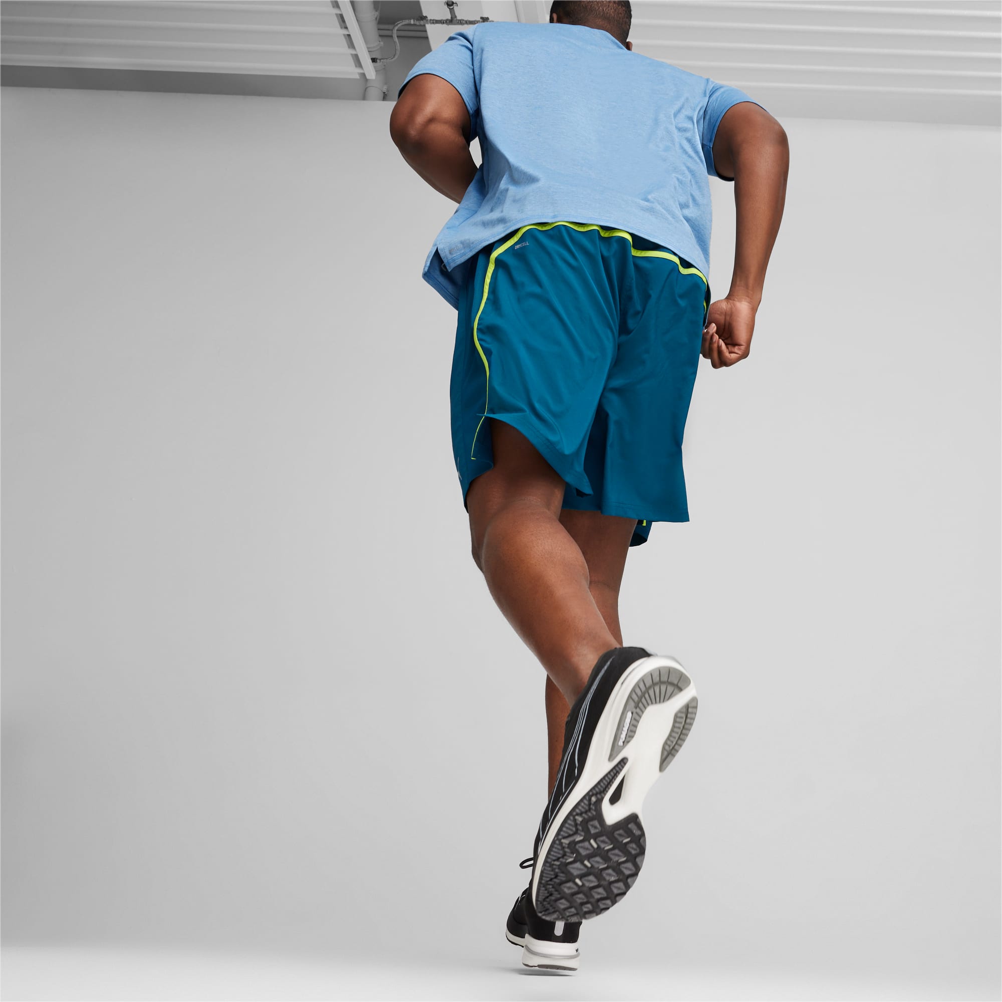 PUMA Shorts De Running Run Fav Velocity 7 Para Hombre, Azul