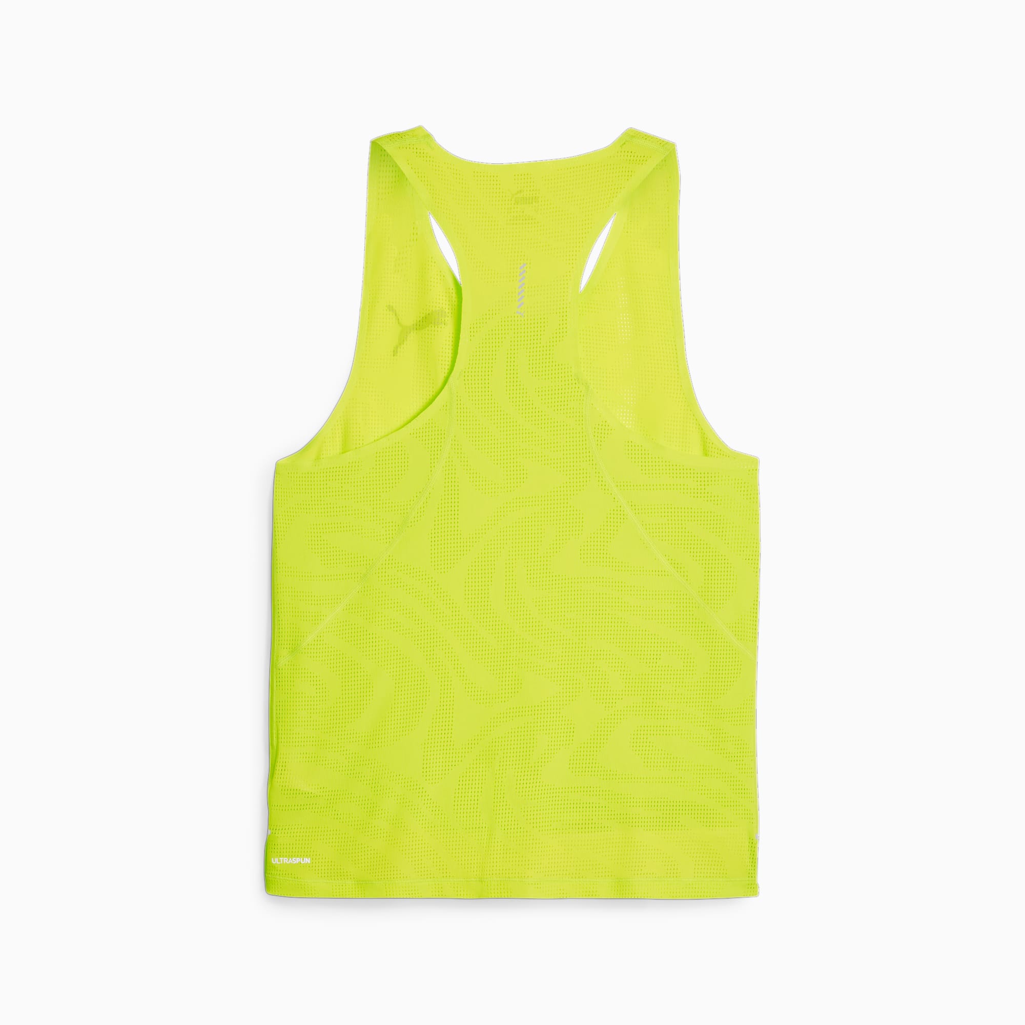 PUMA Run Ultraspun Men's Running Singlet Shirt, Lime Pow, Size XS, Clothing