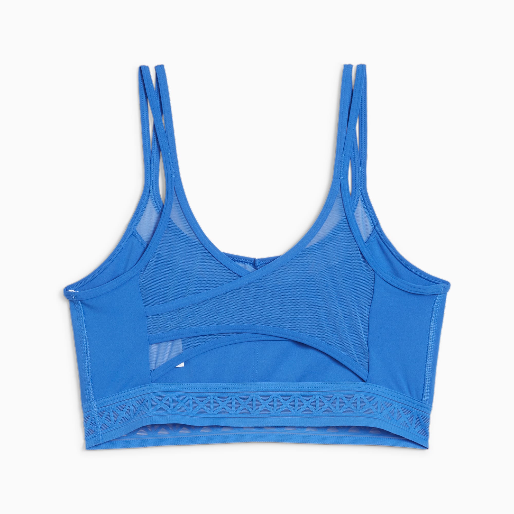 PUMA X PAMELA REIF Mesh Trainingsbeha Voor Dames, Blauw