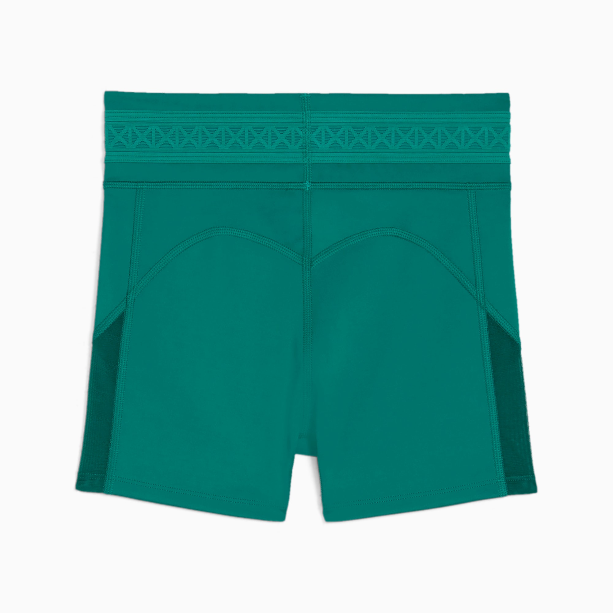 PUMA x PAMELA REIF mesh trainingsshort voor Dames, Groen