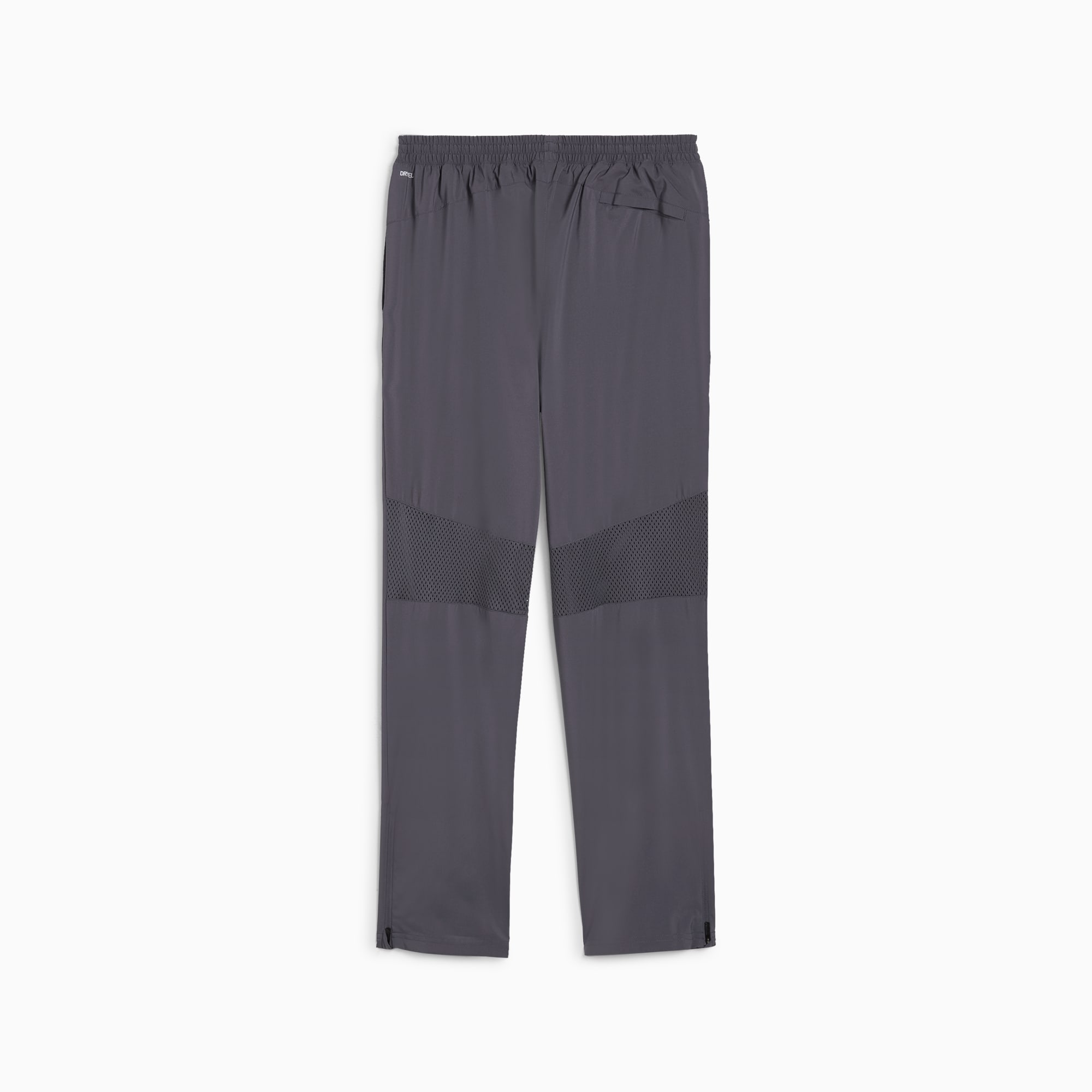 PUMA Geweven taps toelopende broek, Grijs
