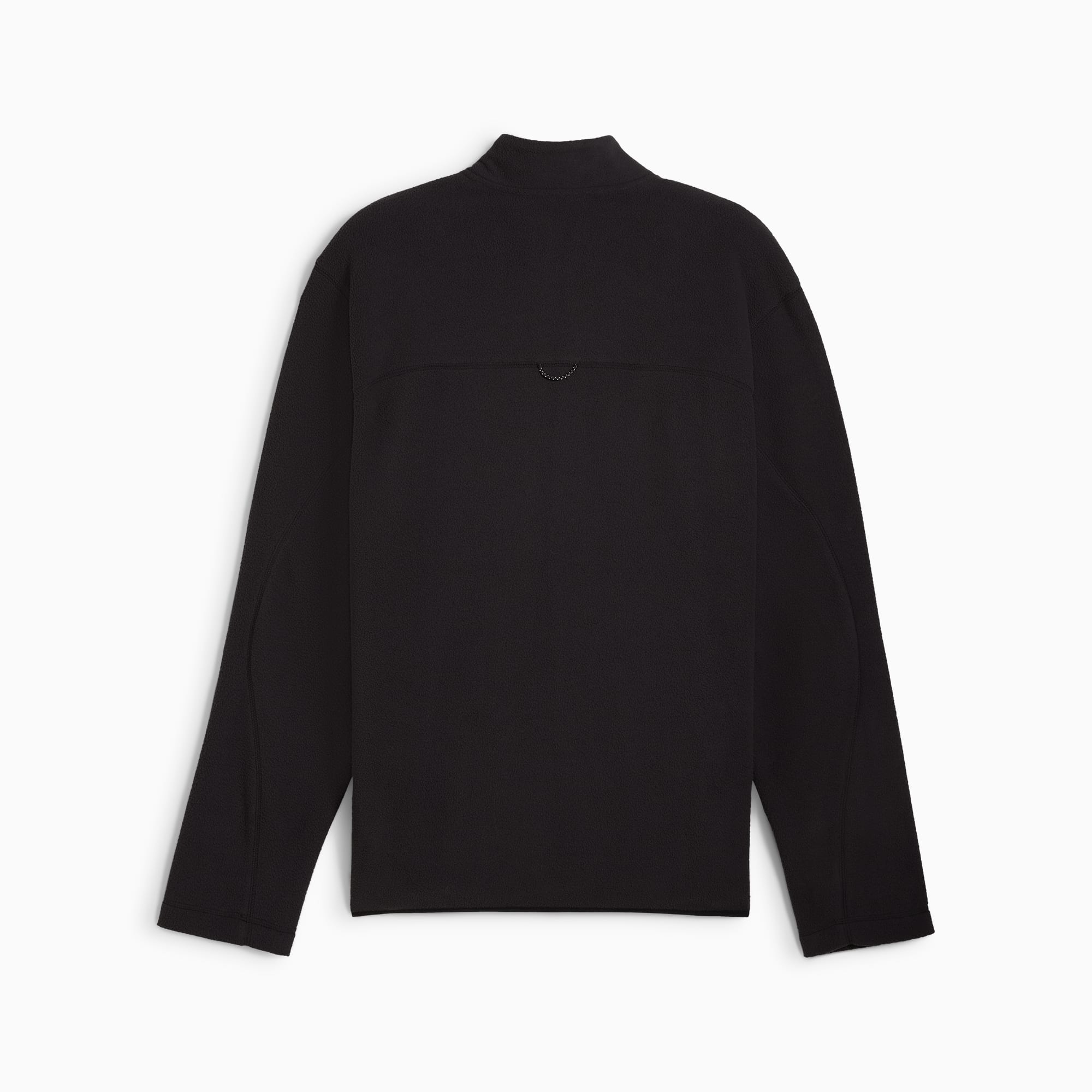 PUMA Winter Tech fleece met kwartrits, Zwart