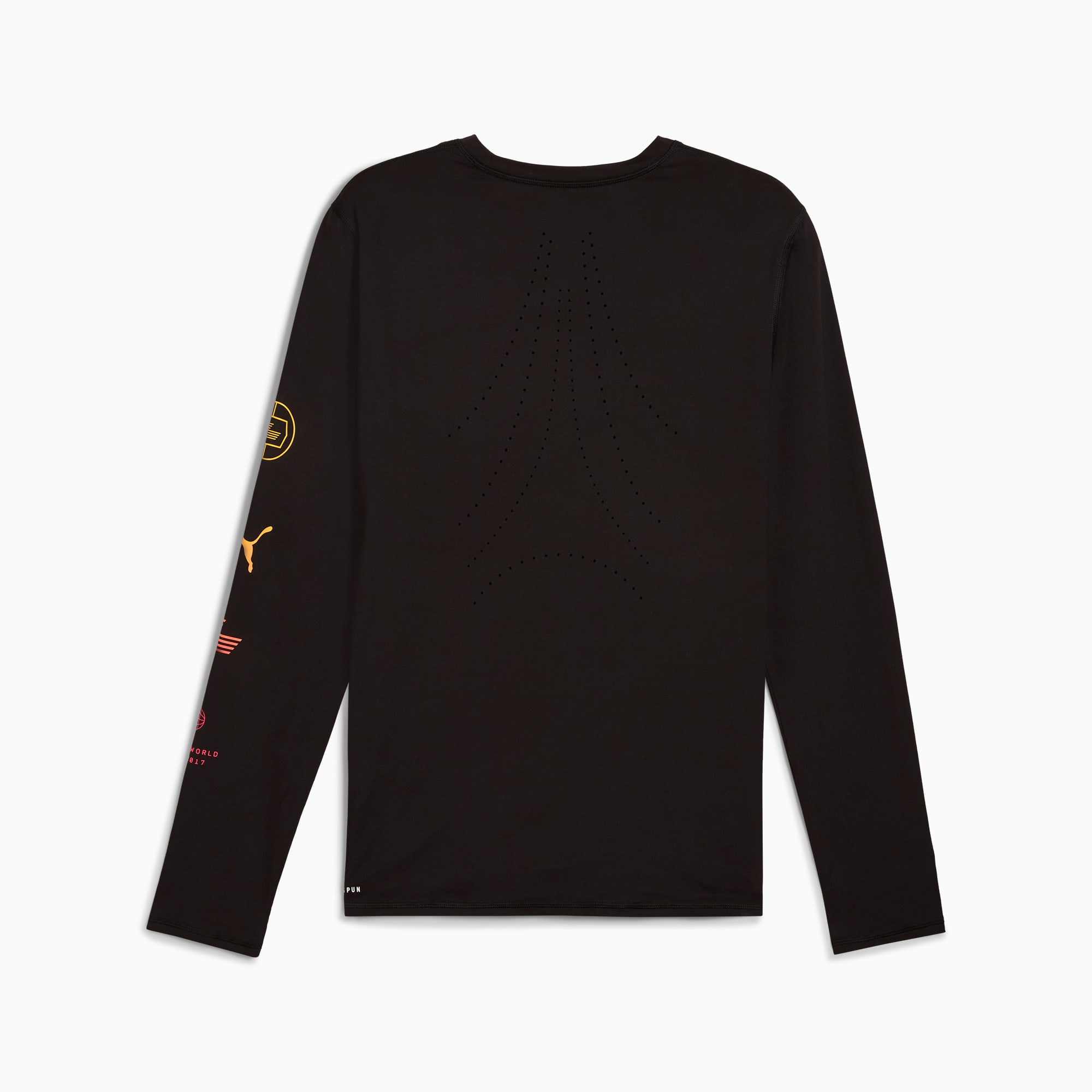 HYROX x PUMA Run T-shirt met lange mouw, Zwart