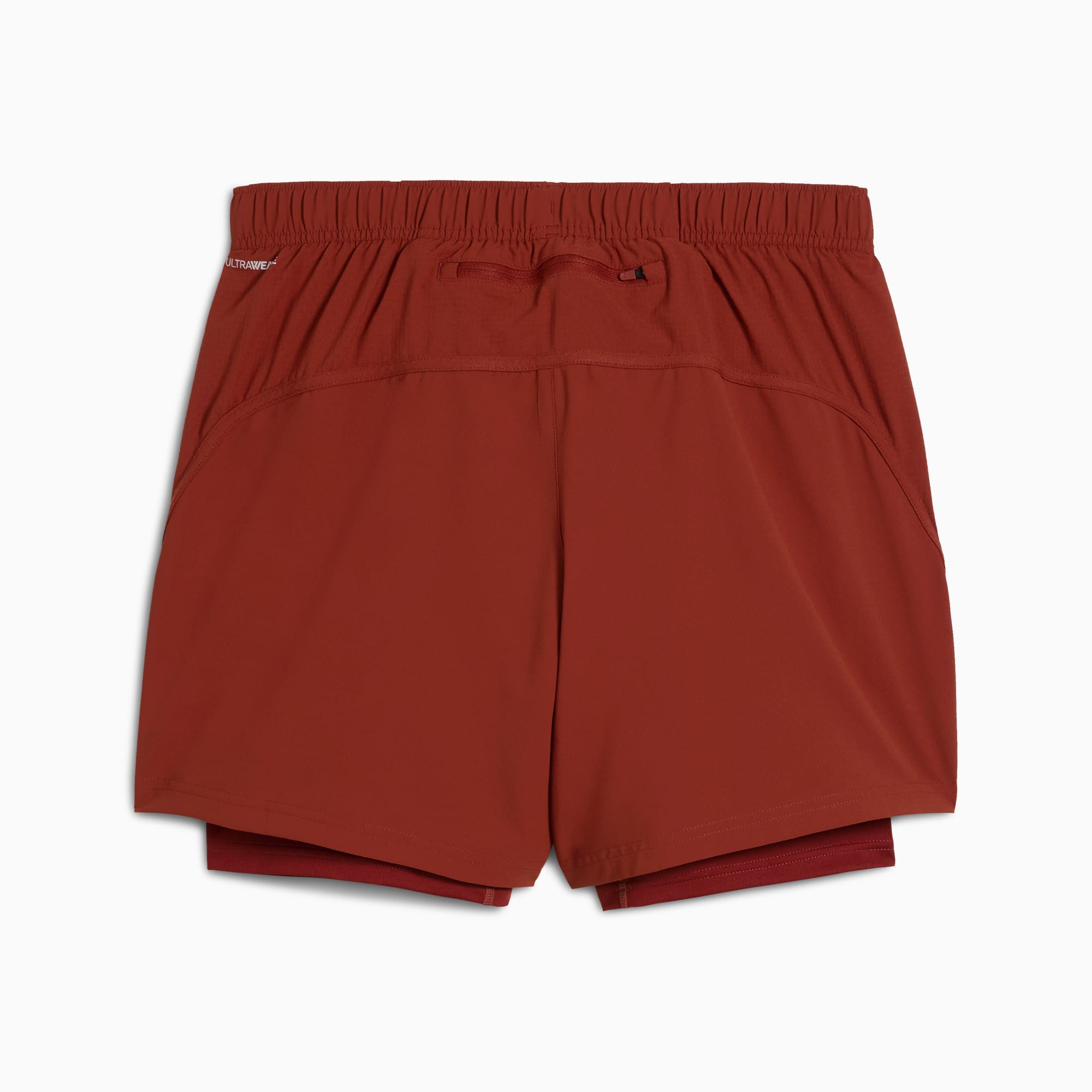 PUMA x HYROX 2-in-1-short, Rood