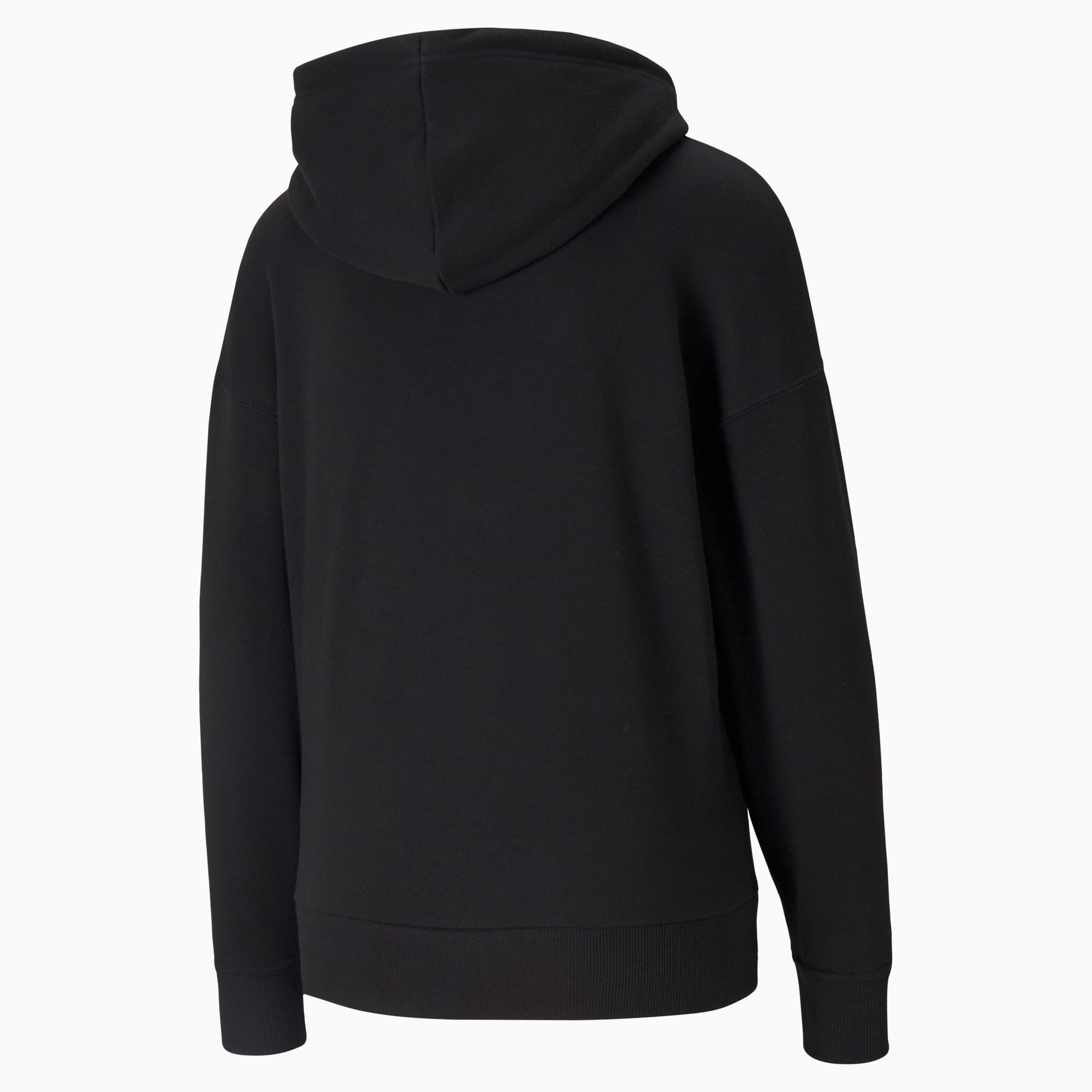 PUMA Classics Logo Hoodie Dames, Zwart