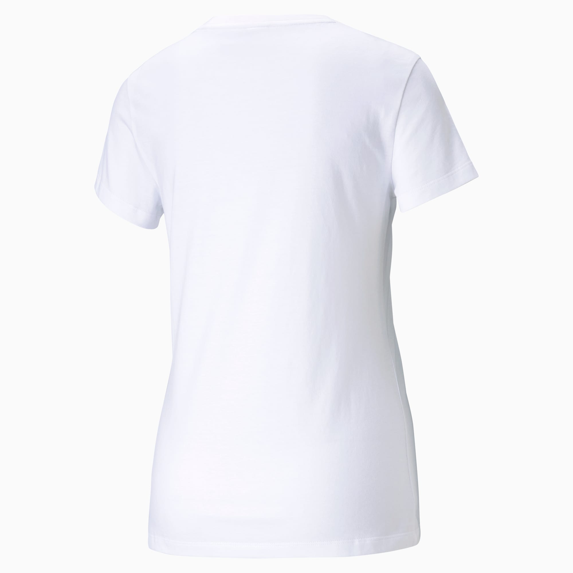 PUMA Classics T-shirt Met Logo Dames, Wit