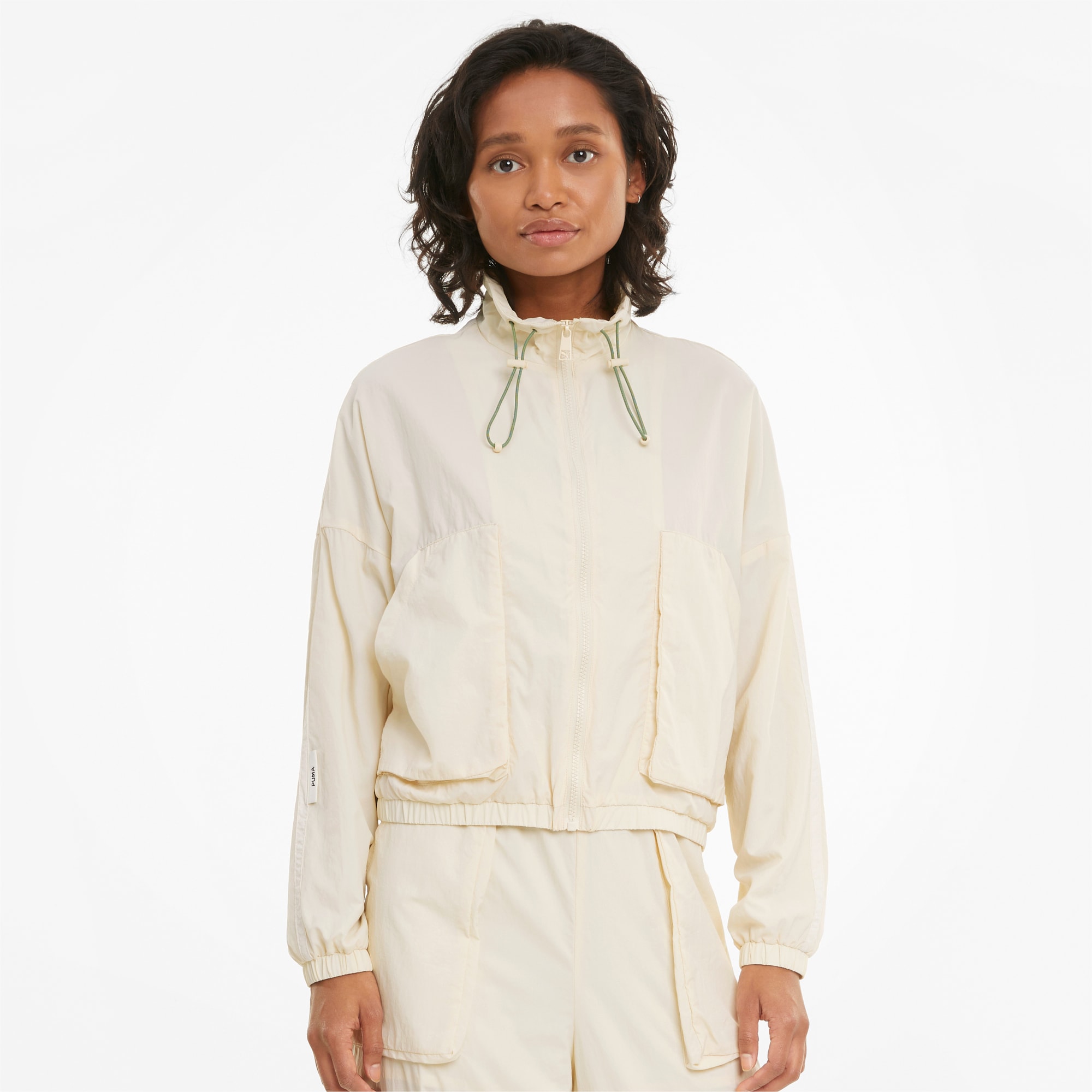 PUMA Blouson tissé Infuse femme, Taille S, Vêtements